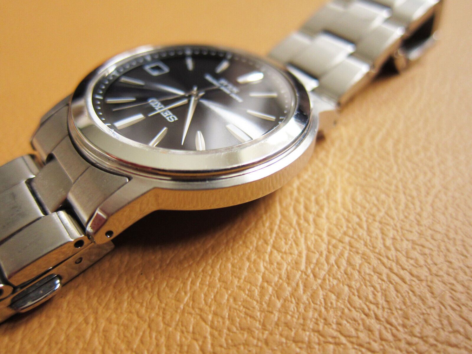 Seiko SEIKO 7B52-0AF0 Solar Radio Wave Control SS Men's Watch Size ONE SIZE - 8 Thumbnail