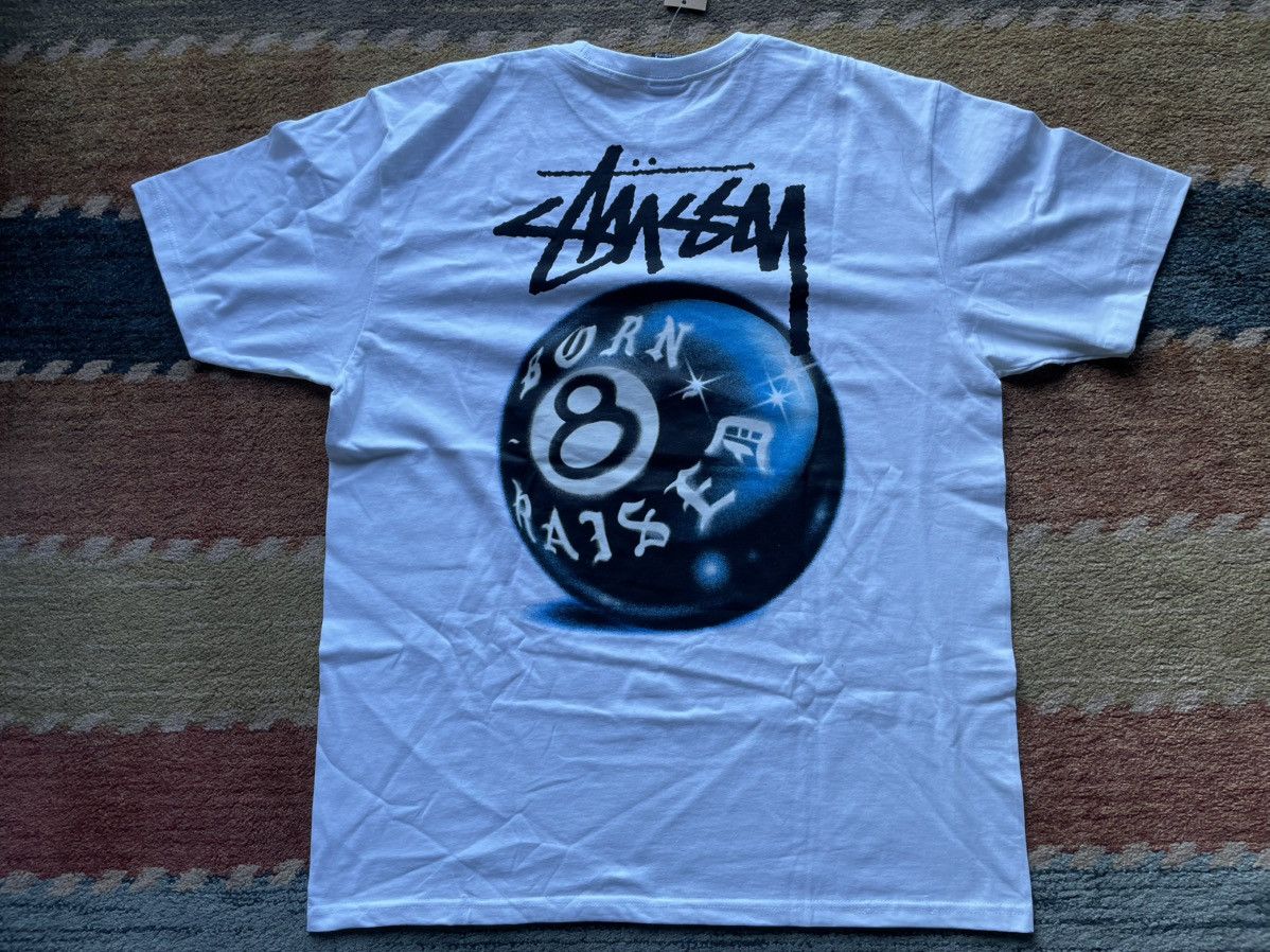 Born X Raised × Stussy Stussy x Born X Raised 8 Ball Tee Size US L / EU 52-54 / 3 - 4 Thumbnail