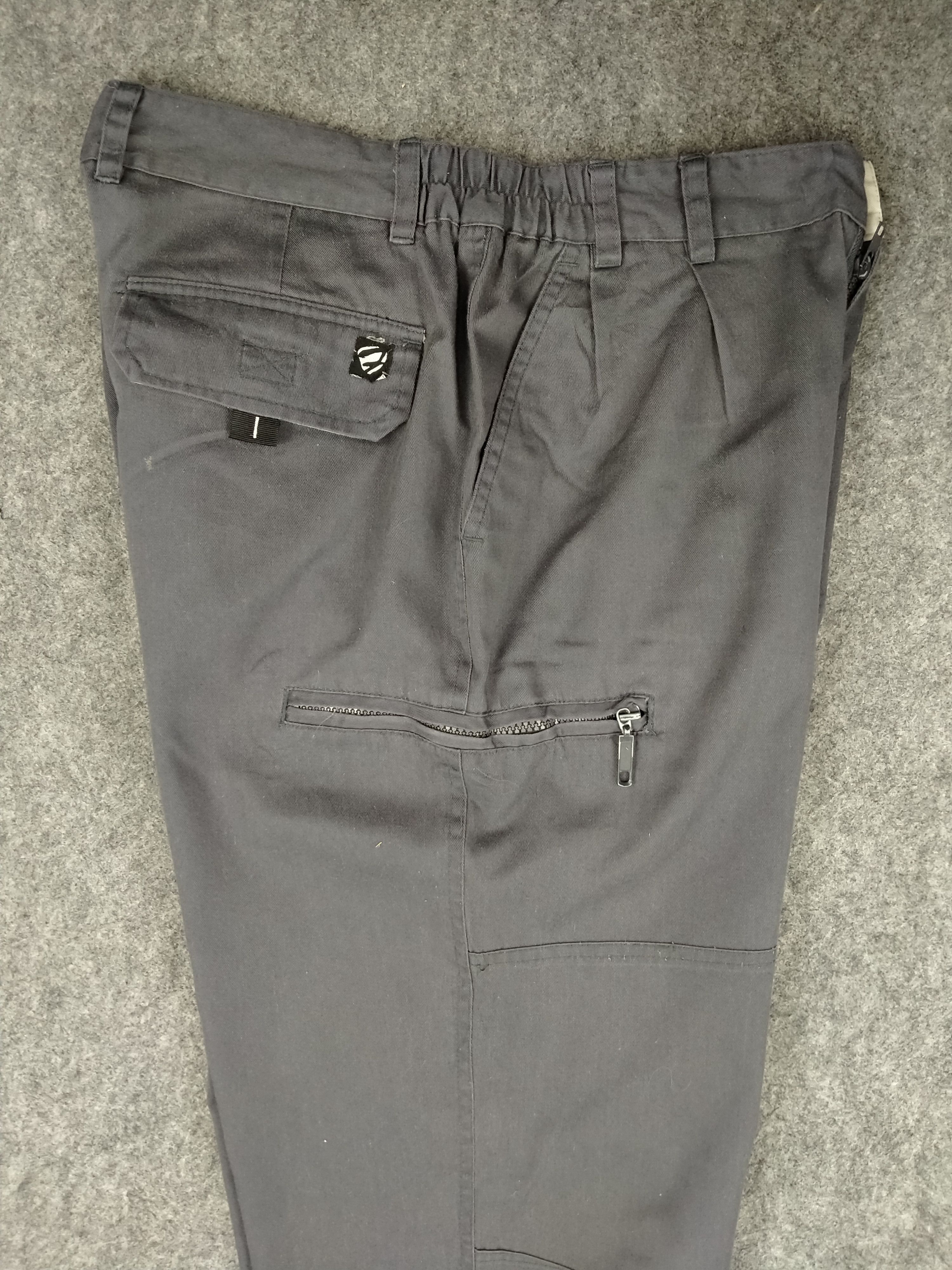 Japanese Brand Elastic/Drawstring Waist Japanese Brand Cargo 31x28.5 -CP121 Size US 31 - 6 Thumbnail