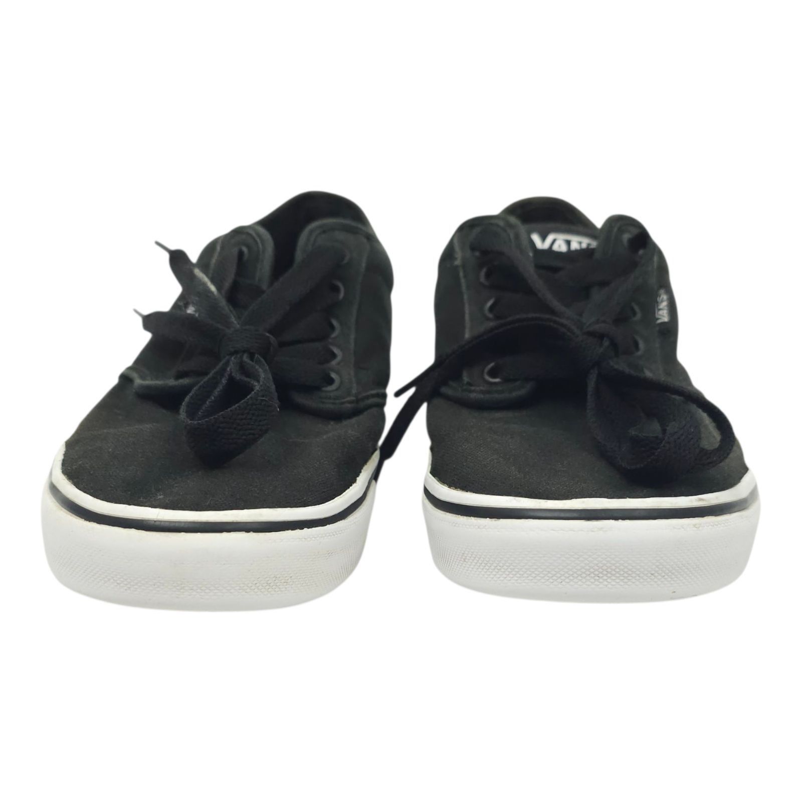 Vans Vans Off The Wall Sneaker Mens 9.5 READ Black Canvas Lace Up Size US 9.5 / EU 42-43 - 3 Thumbnail