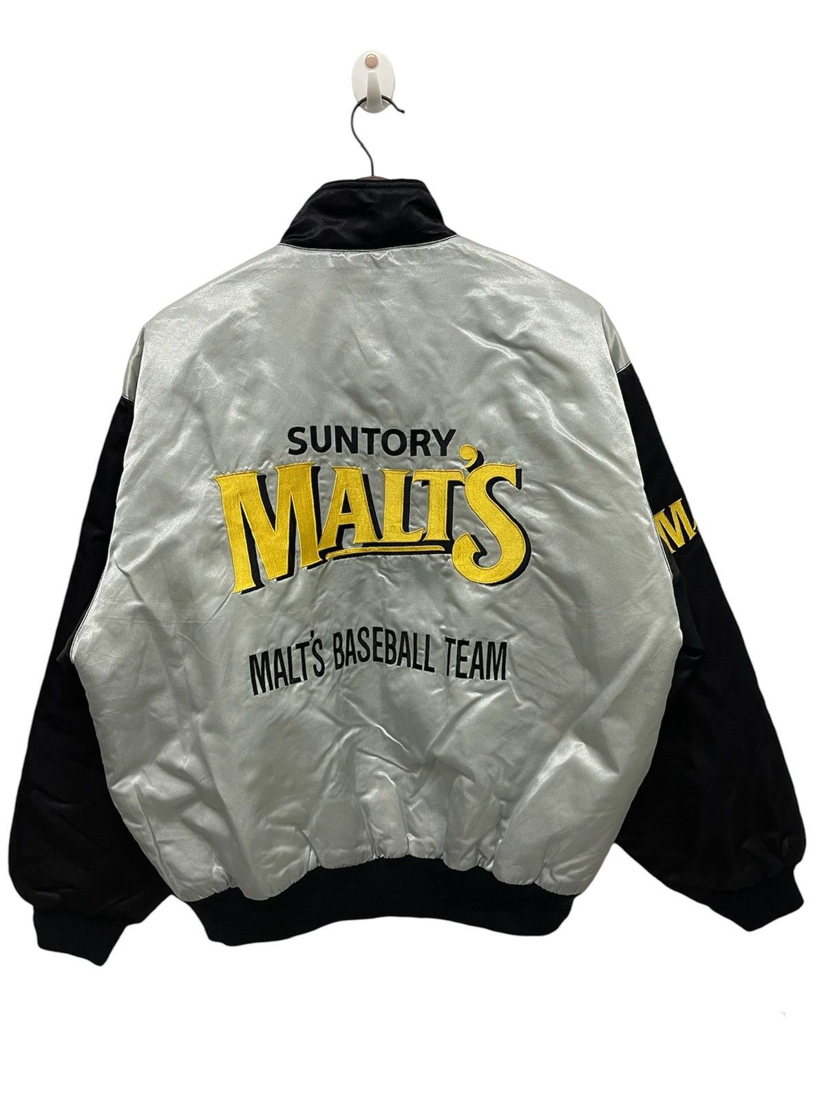 Vintage VTG 90’s SUNTORY MALTS BASEBALL TEAM VARSITY Size US L / EU 52-54 / 3 - 2 Thumbnail