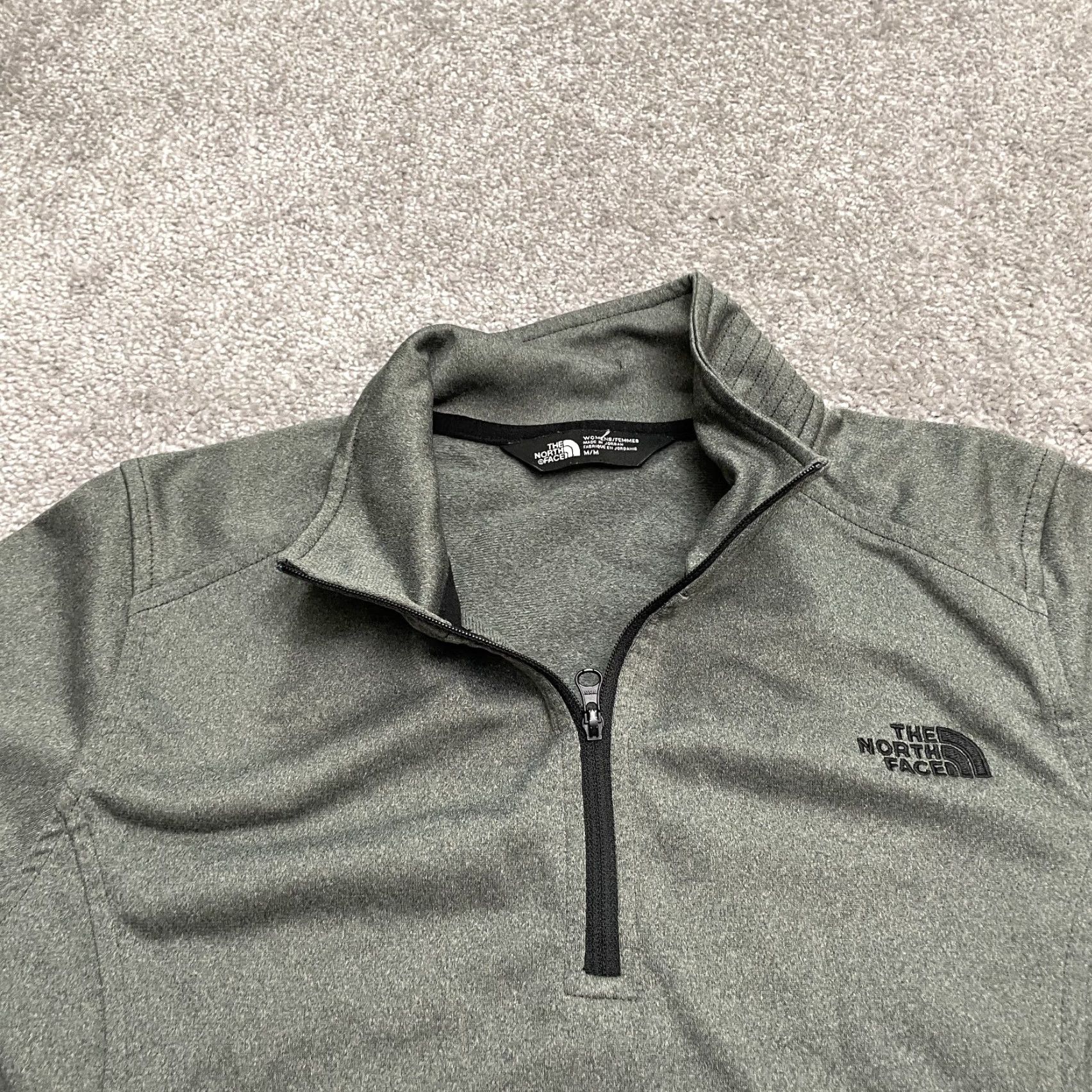 The North Face The North Face Tech Glacier Active Jacket Womens M Gray 1/4 Zip Pullover Size M / US 6-8 / IT 42-44 - 4 Thumbnail