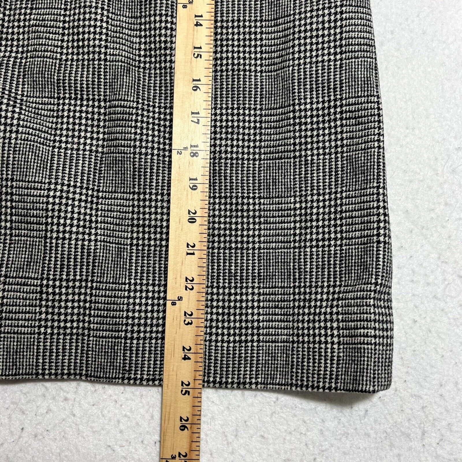 Pendleton Pendleton Woolen Mills Houndstooth Blazer A-Line Skirt Set Size M / US 6-8 / IT 42-44 - 20 Thumbnail