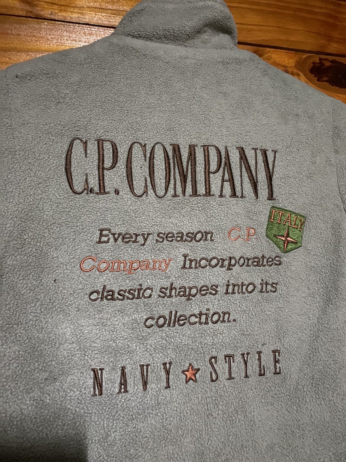 C.P. Company C.P. Company Reversible Fleece Puffer Vest Italian Utility Size US XS / EU 42 / 0 - 19 Thumbnail