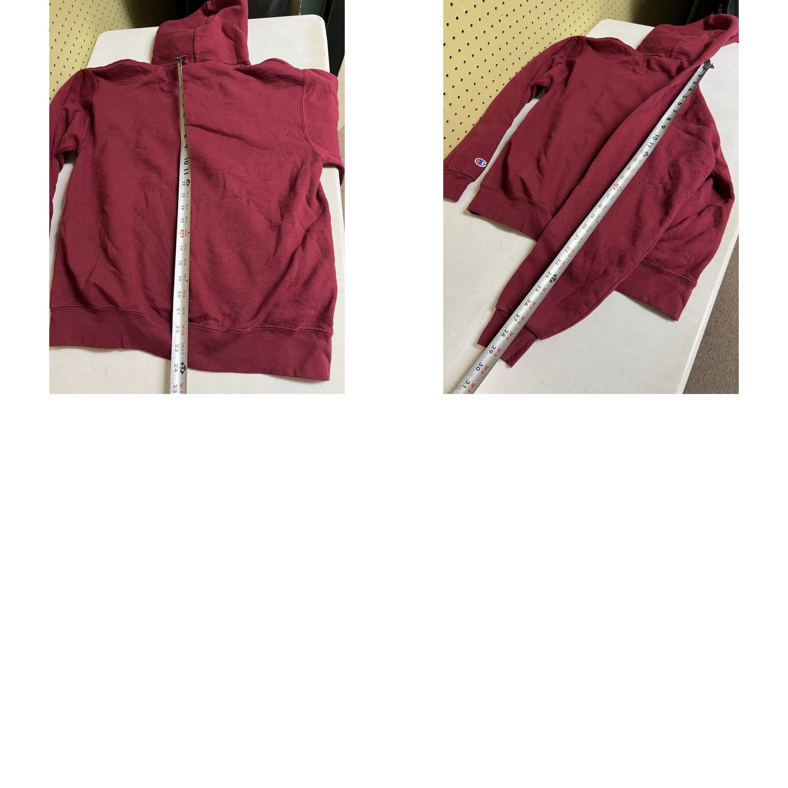 Champion Champion Hoodie Mens M Red Embroidered Chest Pullover Equinox Resort Vermont 90s? Size US M / EU 48-50 / 2 - 8 Thumbnail