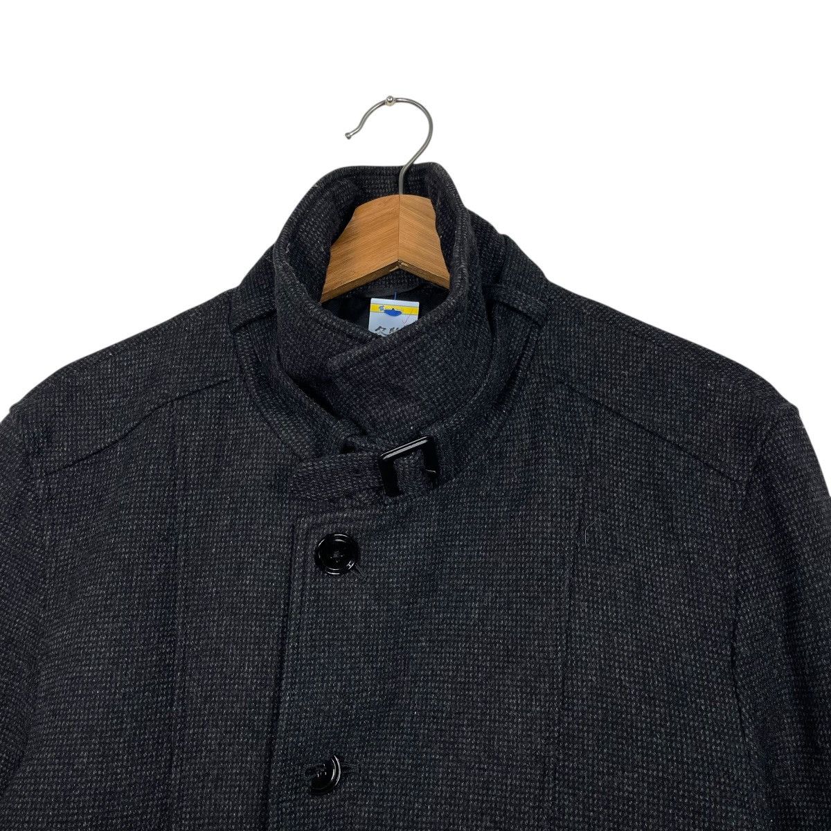 Japanese Brand Japanese Brand Black Wool Casual Jacket Size US S / EU 44-46 / 1 - 10 Thumbnail