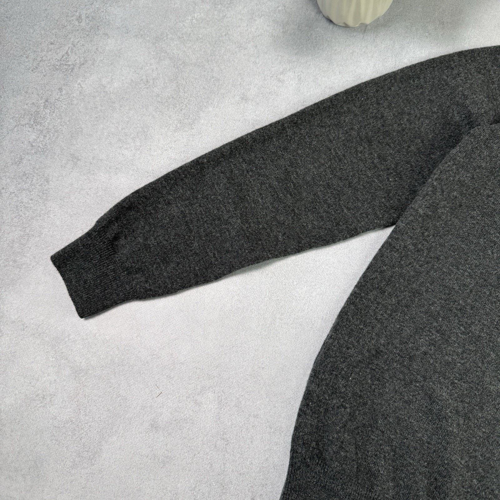 Lacoste Vintage Lacoste Wool Sweater Hooded Men Size 5 Grey Size US L / EU 52-54 / 3 - 16 Thumbnail