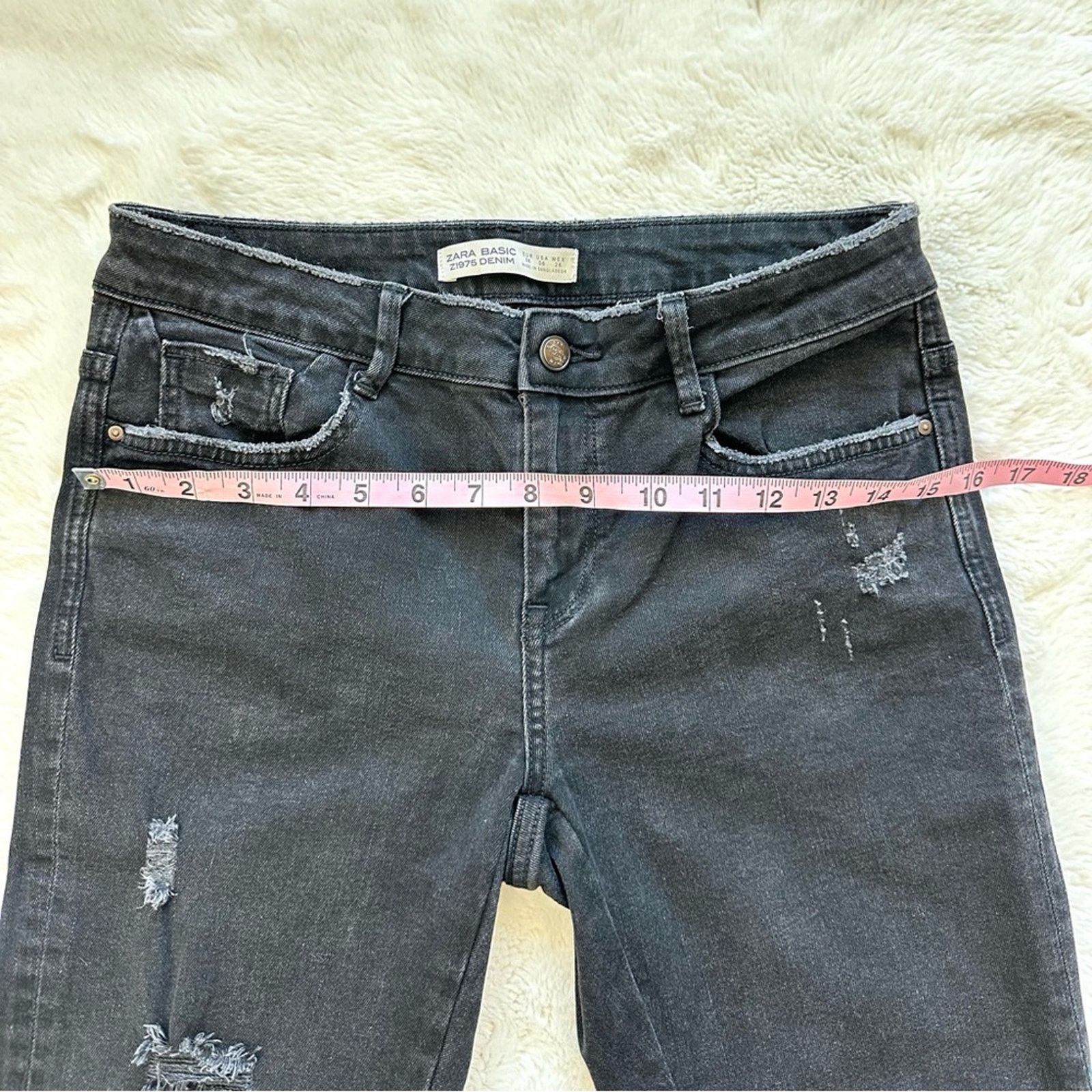 Zara Zara women denim jeans size 6 US Size 28" / US 6 / IT 42 - 6 Thumbnail