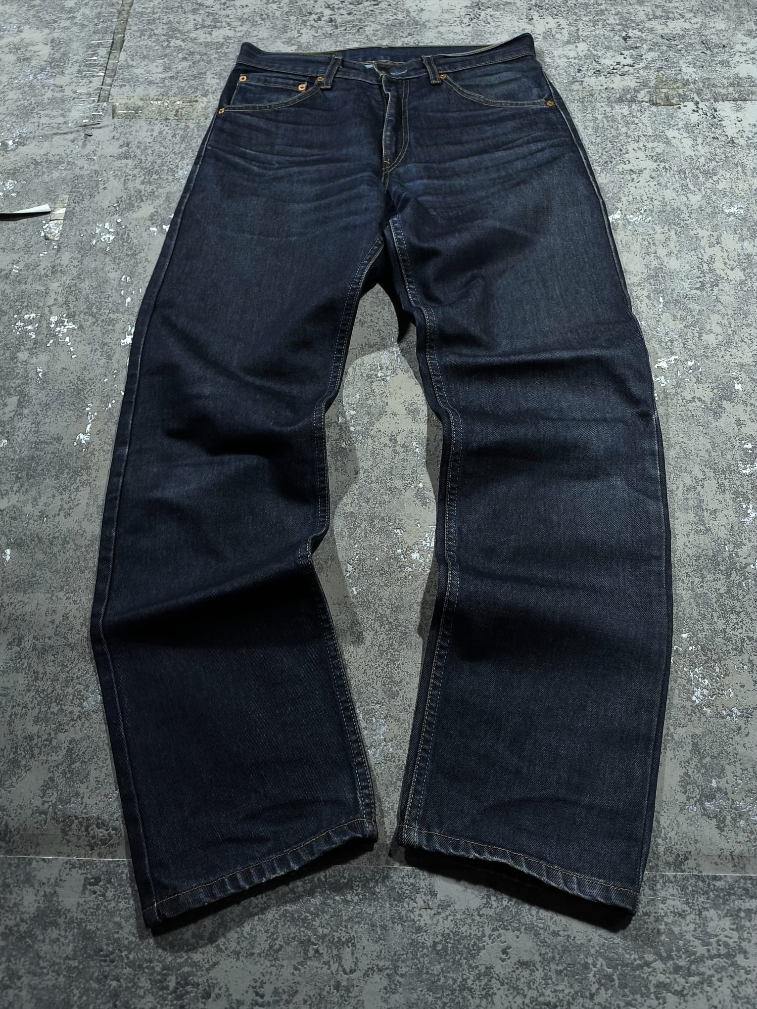 Levi's Vintage Clothing levis 521 shadow faded textured straight jeans Size US 30 / EU 46 - 3 Thumbnail