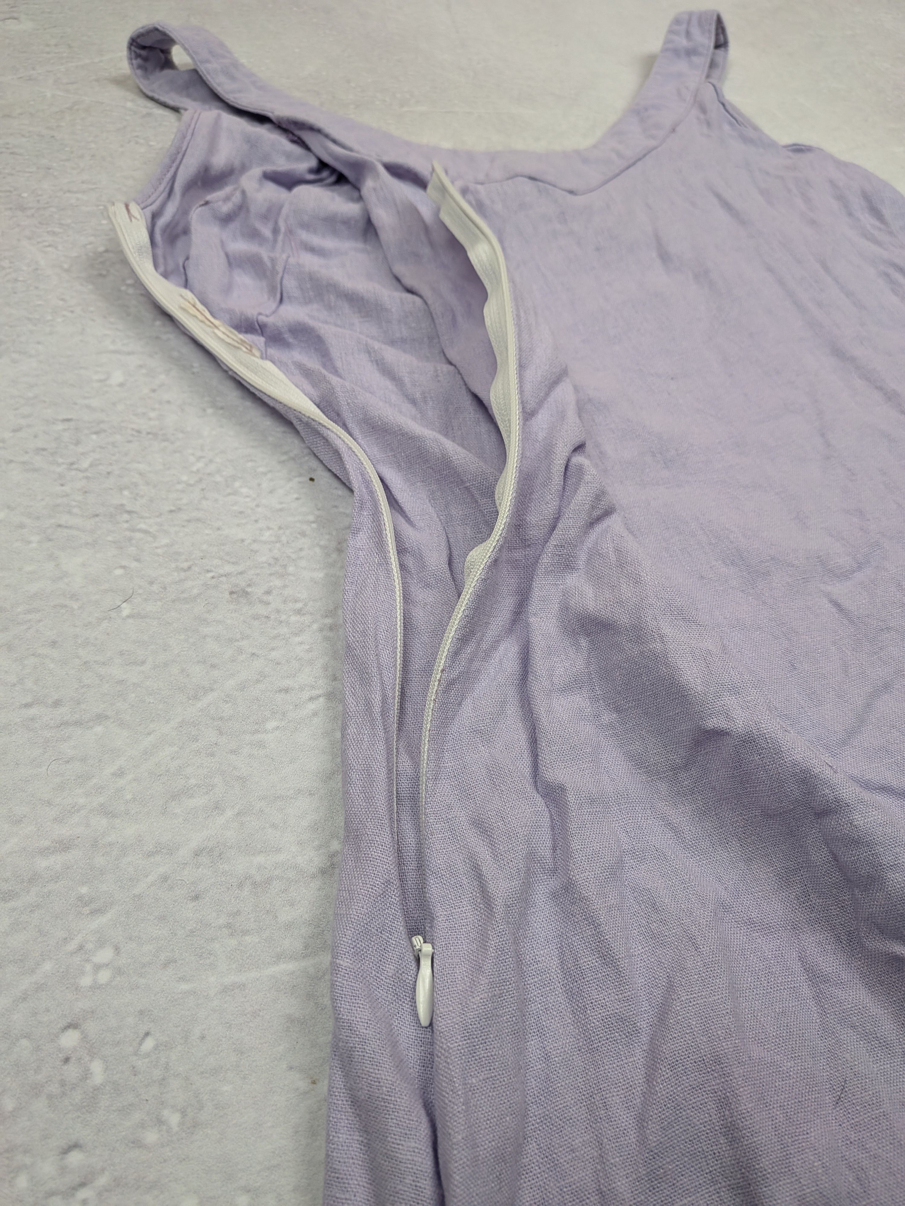 Other Pastel Lilac Midi Dress M | Cottagecore Fairycore Sundress Size M / US 6-8 / IT 42-44 - 5 Thumbnail