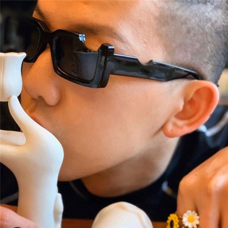 Electric Visual Dark Street ins style custom avant-garde sunglasses Size ONE SIZE - 3 Thumbnail