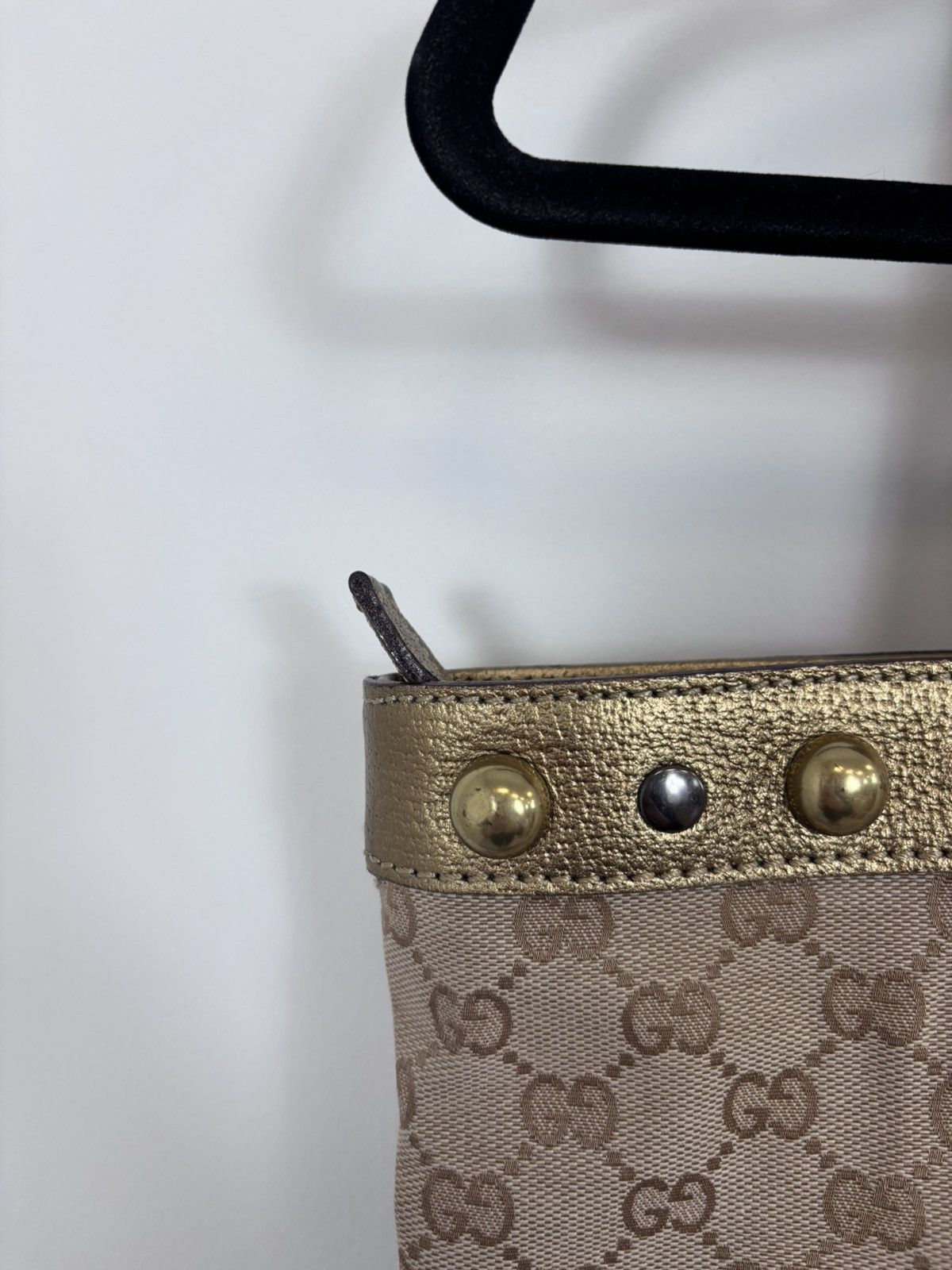 Gucci Gucci Babouska Monogram Canvas Beige Brown Tote Bag Size ONE SIZE - 21 Thumbnail