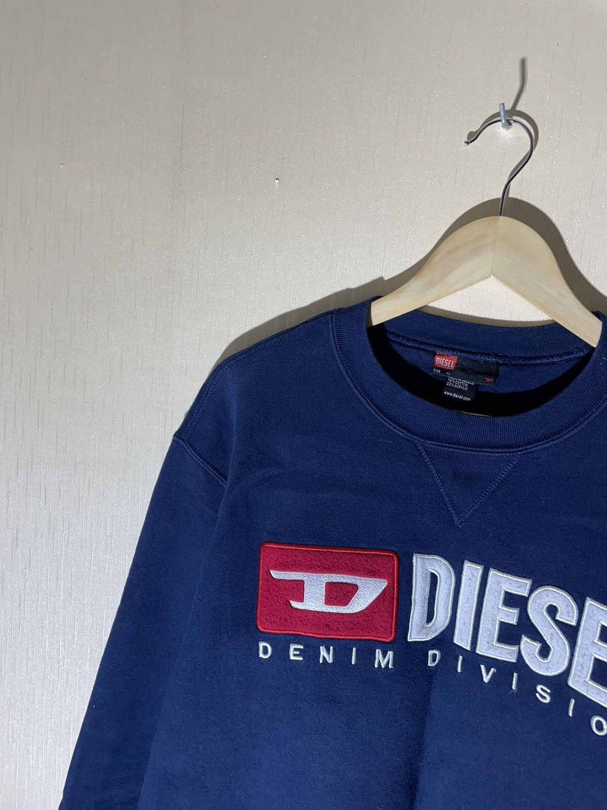 Diesel × Vintage Diesel vintage y2k sweatshirt 90s Size US XL / EU 56 / 4 - 3 Thumbnail