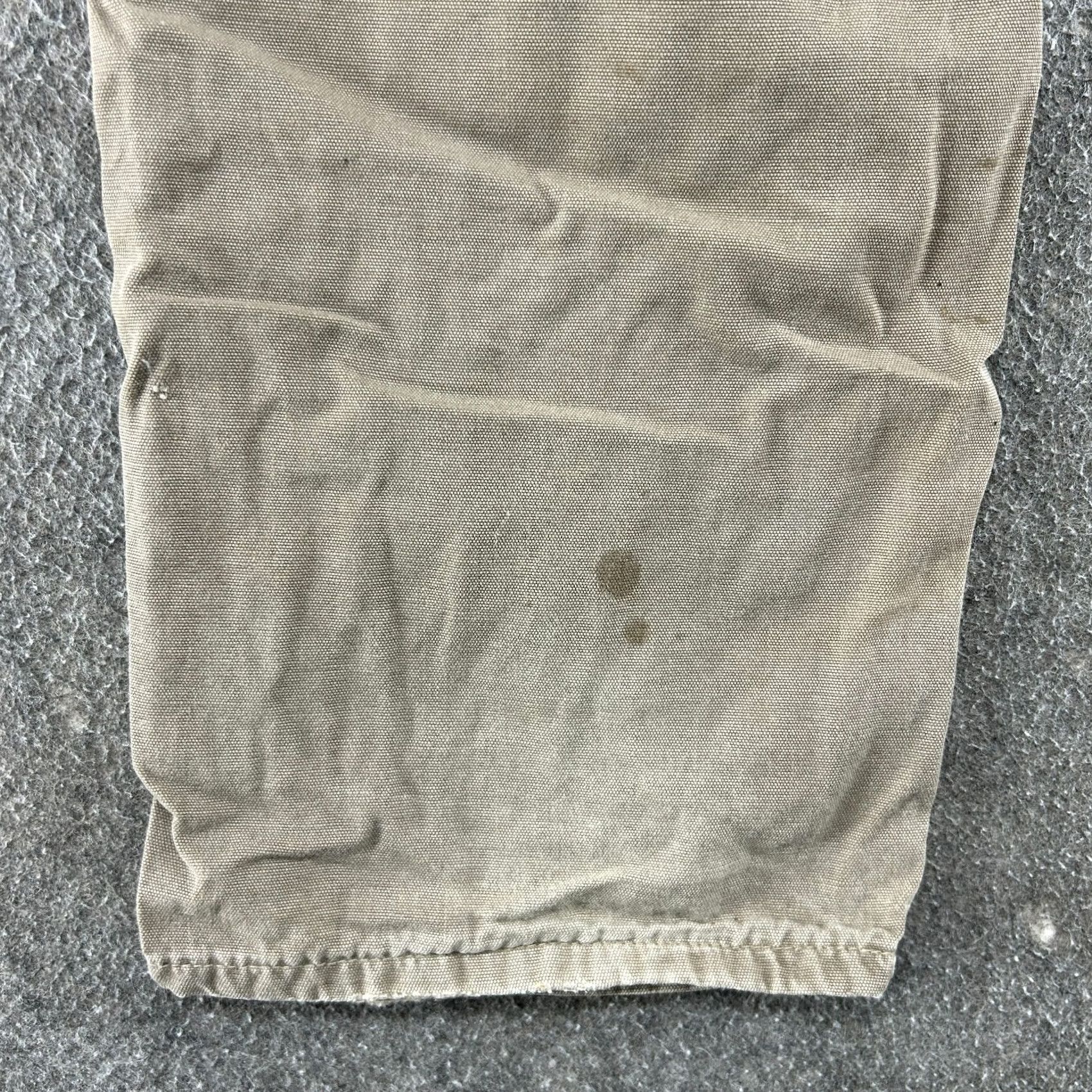 Carhartt VINTAGE Carhartt Pants Mens 32x34 Brown Carpenter Canvas Loose Fit Workwear Distressed Size US 32 / EU 48 - 5 Thumbnail