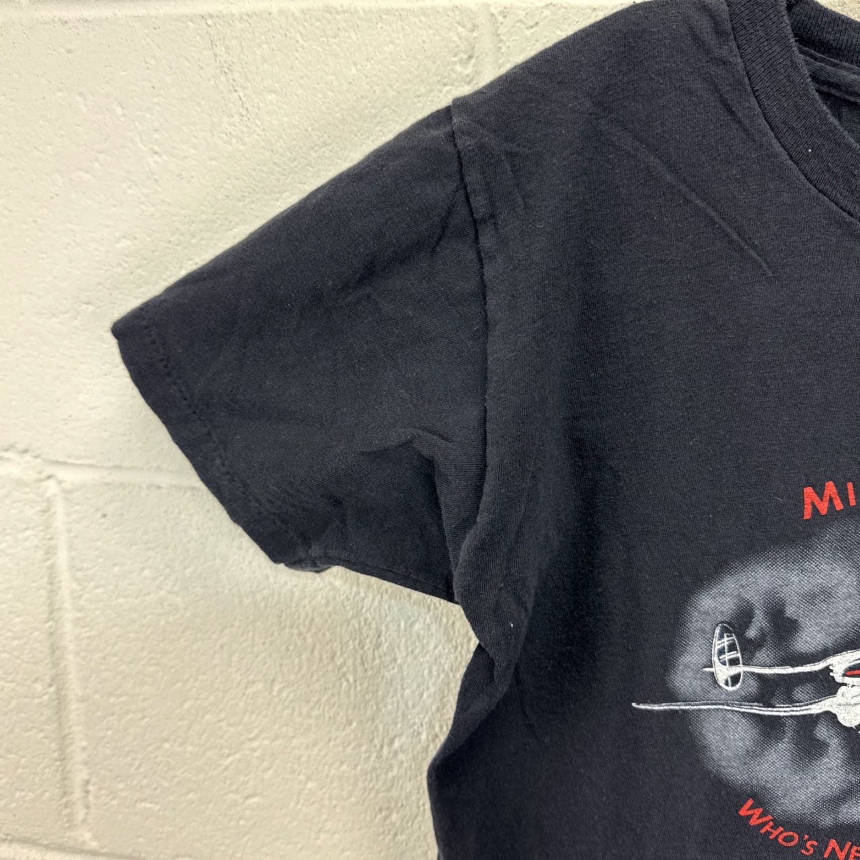 Vintage VINTAGE 1982 Mike Oldfield World Tour T-Shirt Black Size S Unisex Rockabilly Graphic Tee 1980s Small Size US S / EU 44-46 / 1 - 6 Thumbnail