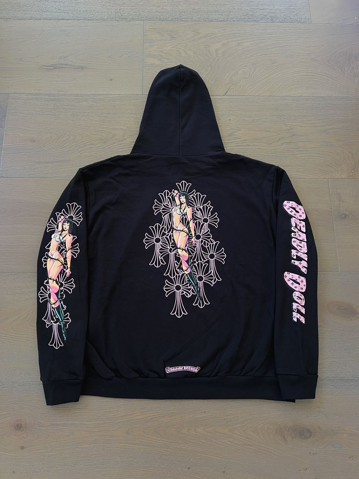 【CHROME CREWNECK DOLL VINE HEARTS】DEADLY HEART