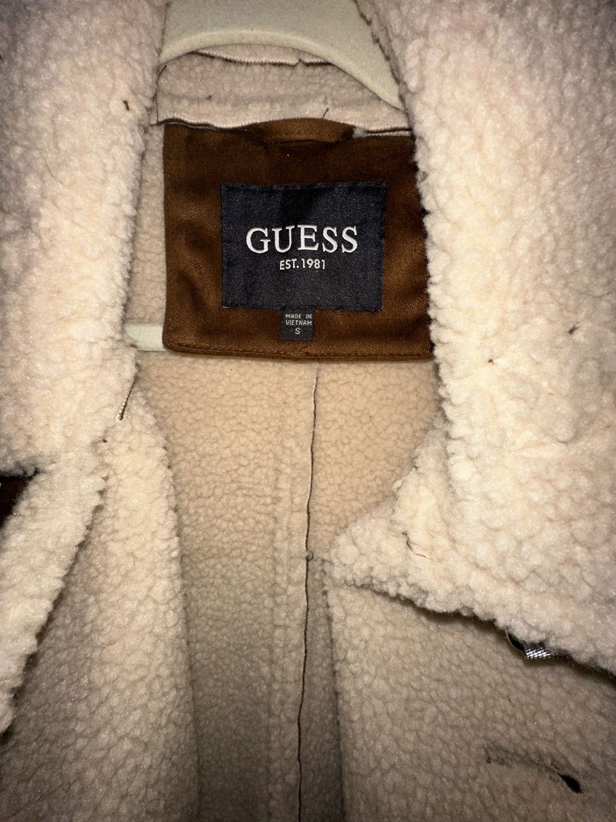 Guess Guess Faux-Shearling Overcoat Size US S / EU 44-46 / 1 - 6 Thumbnail