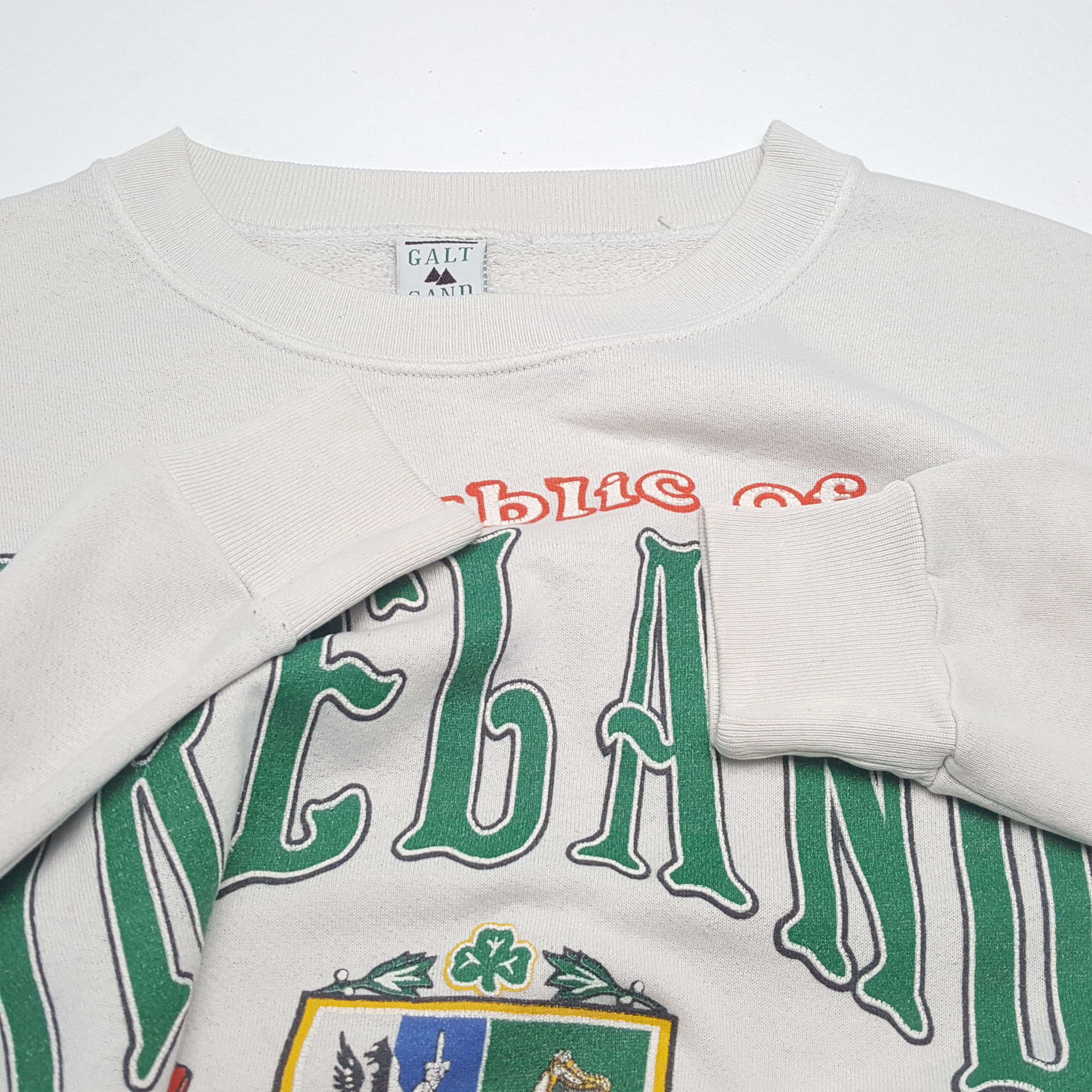 Magee × Vintage Vintage 90's REPUBLIC OF IRELAND Iconic Style Sweatshirts Size US XL / EU 56 / 4 - 7 Thumbnail