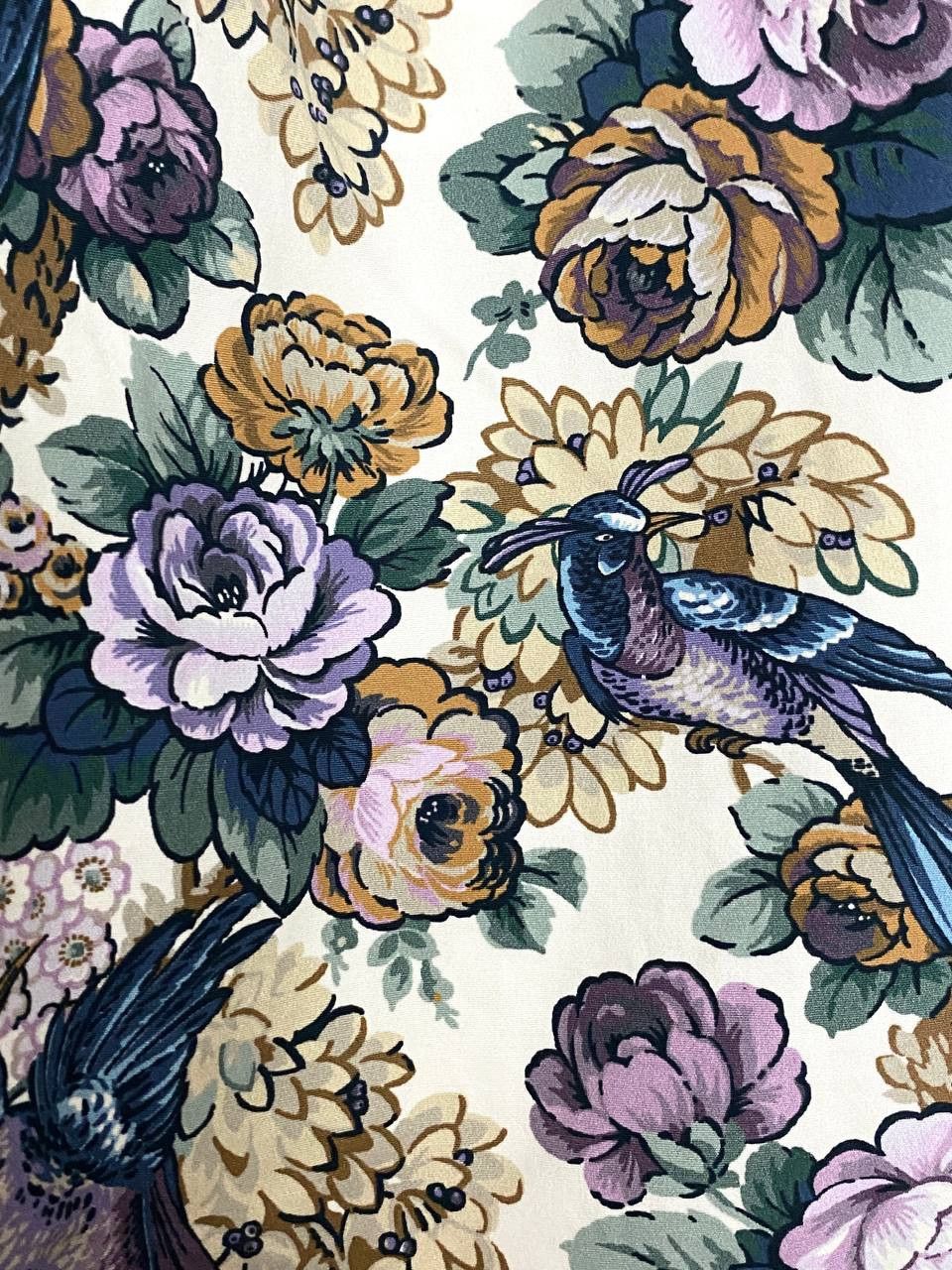 Miu Miu Miu Miu x Prada Floral Bird Art Abstract Print Mini Skirt Size 26" / US 2 / IT 38 - 5 Thumbnail