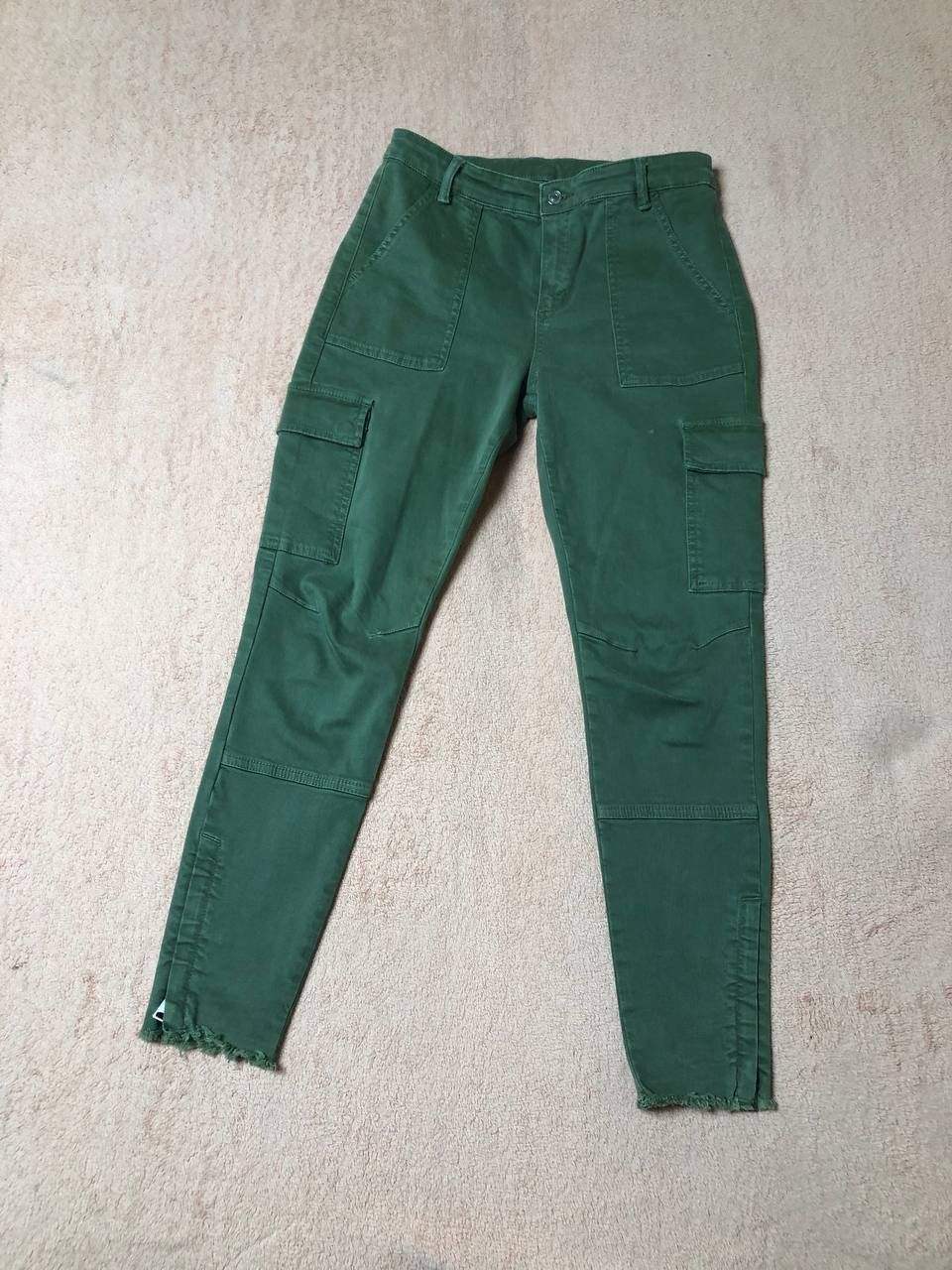 Allsaints × Vintage Vintage 90’s Y2K Style Wide Denim cargo Jeans Pants Size 28" / US 6 / IT 42 - 16 Thumbnail