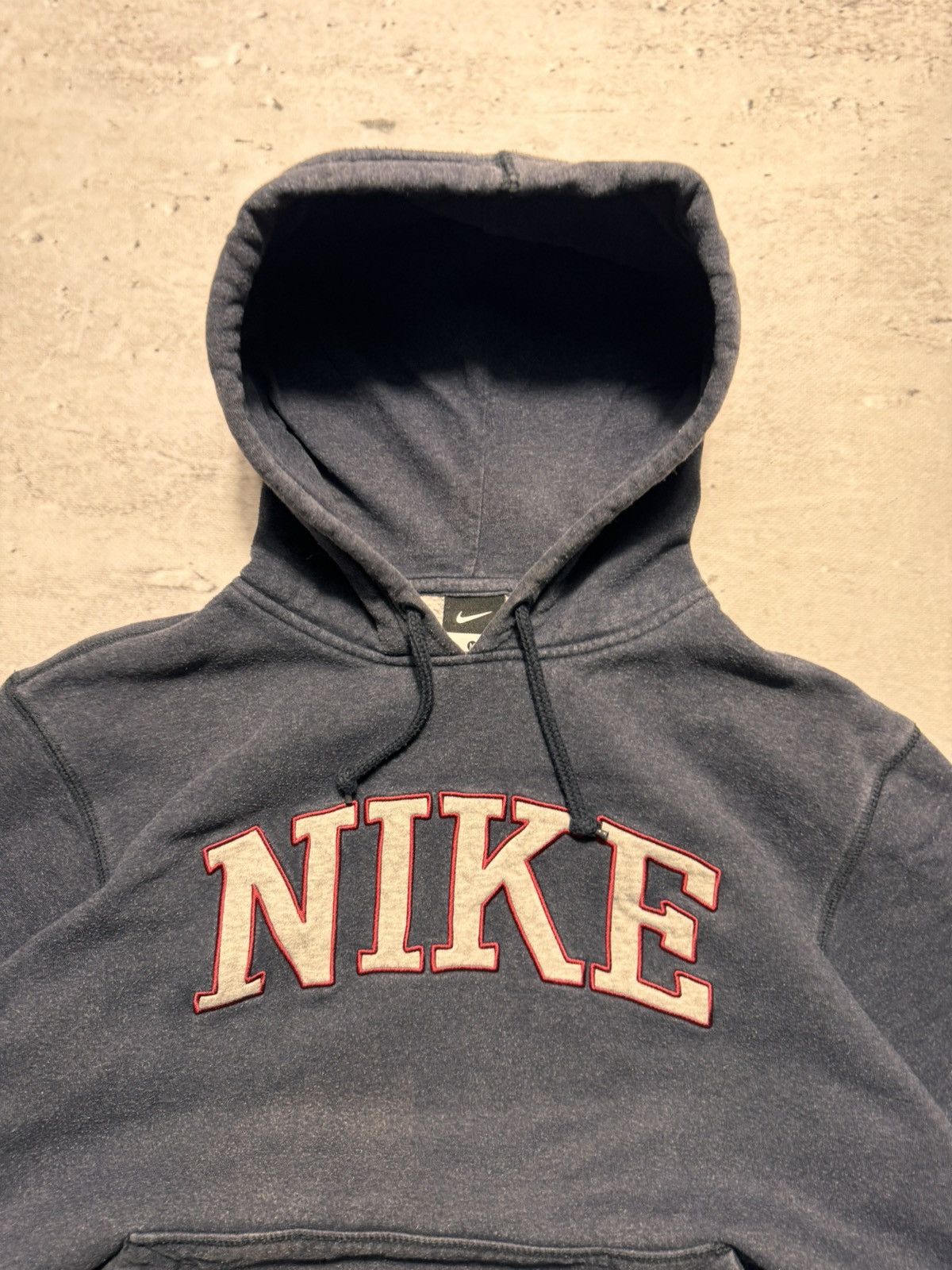 Nike × Vintage NIKE VINTAGE CENTER LOGO OVERSIZE BOXY HOODIE Size US M / EU 48-50 / 2 - 3 Thumbnail