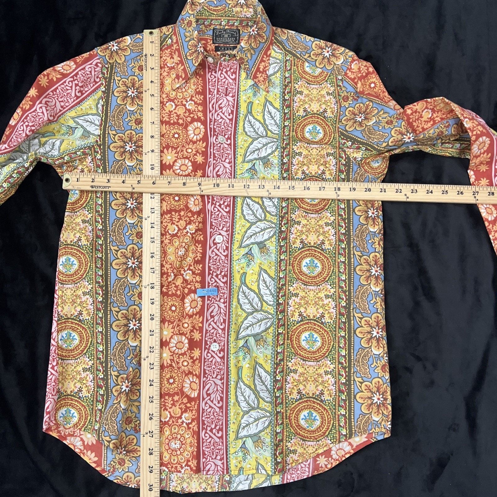 Lucky Brand Lucky Brand Shirt Women S Button Up Paisley Western Hippie Size S / US 4 / IT 40 - 5 Thumbnail
