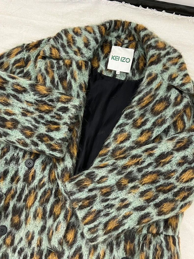 Kenzo KENZO Leopard coat Size XXS / US 00 / IT 34 - 3 Thumbnail
