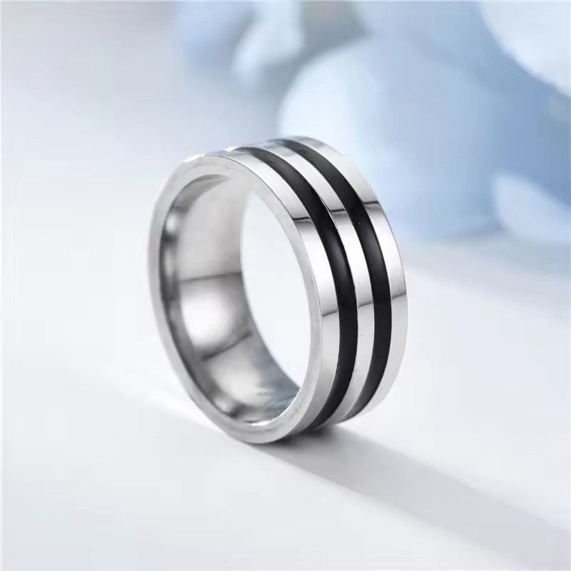Jewelry Simple Line Ring ( size 6 to 13 ) Size ONE SIZE - 3 Thumbnail
