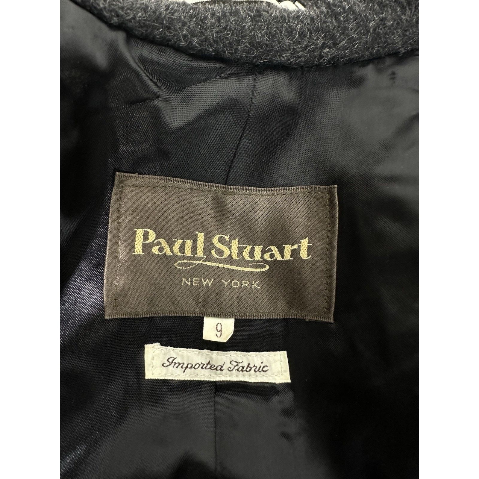 Paul Stuart Paul Stuart Vintage Kid Mohair Wool Long Coat 9AR Size M / US 6-8 / IT 42-44 - 4 Thumbnail