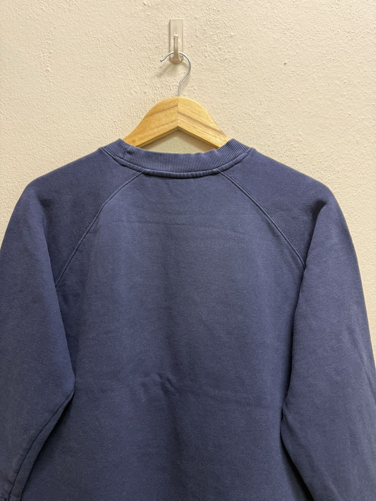 Champion Champion Navy Blue Graphic Text Sweatshirt Size US M / EU 48-50 / 2 - 18 Thumbnail