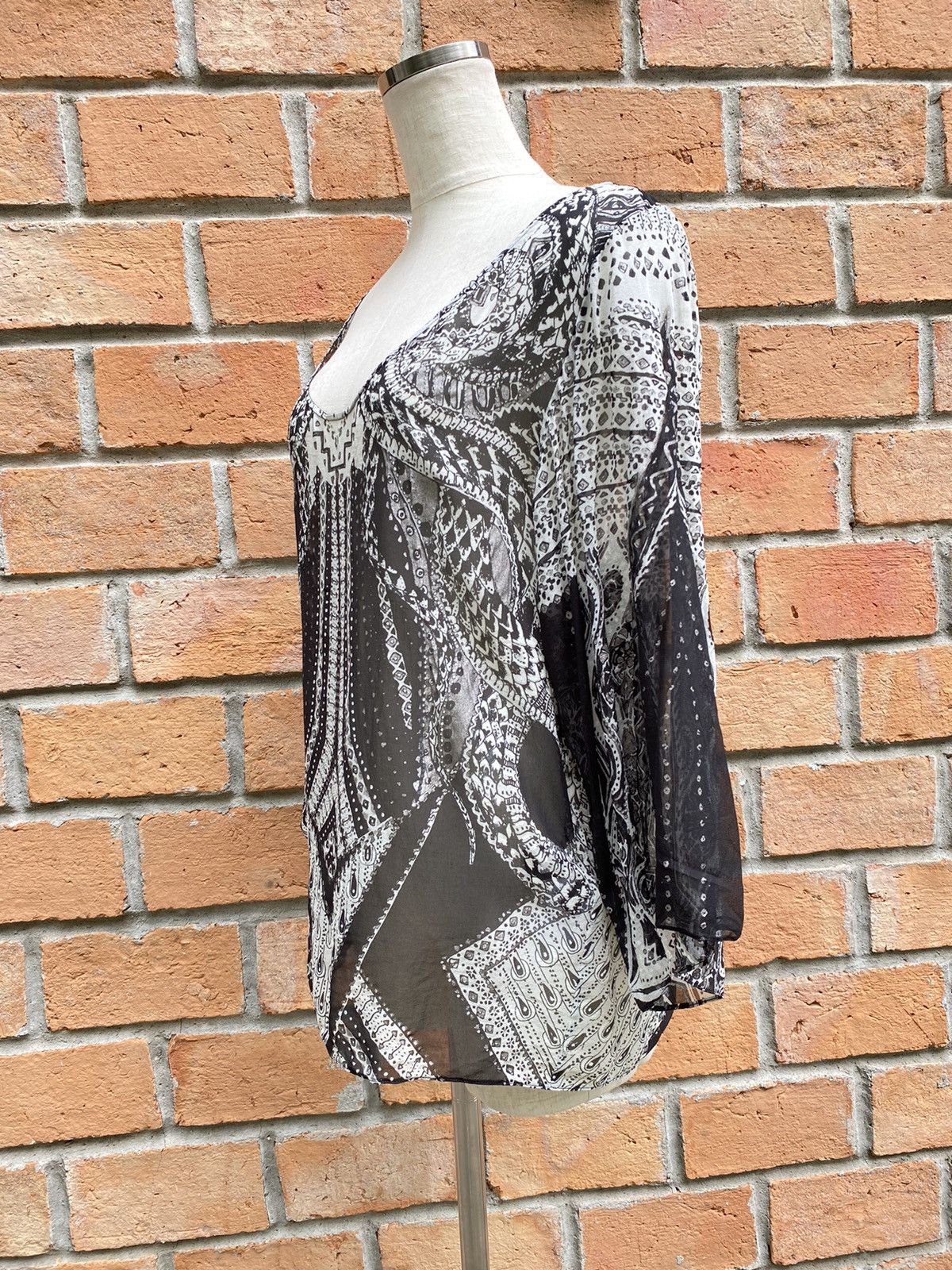 Roberto Cavalli Roberto Cavalli printed blouse Size S / US 4 / IT 40 - 10 Thumbnail