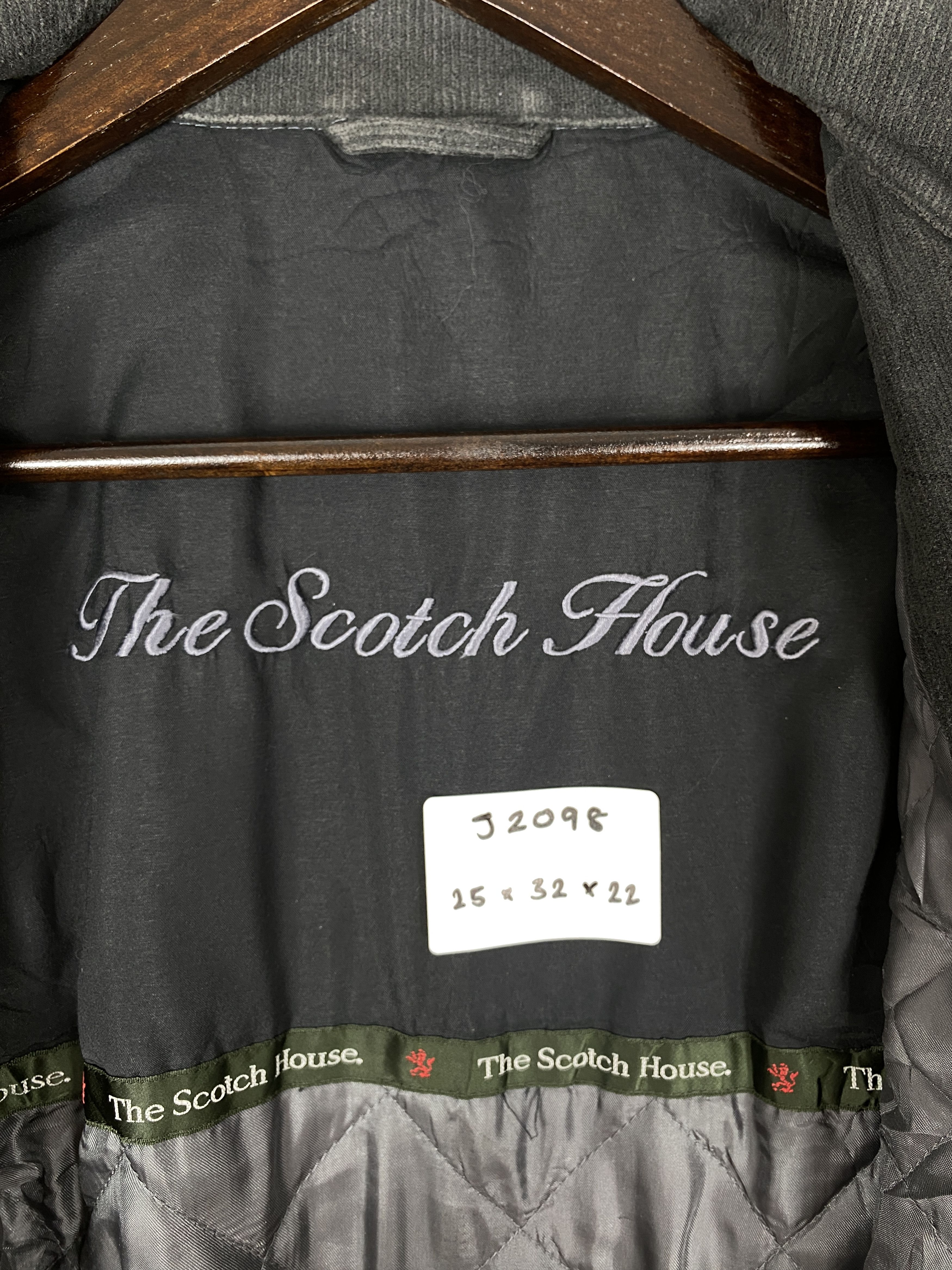 Vintage Vintage The Scotch House Quilted Lining Jacket J2098 Size US M / EU 48-50 / 2 - 9 Thumbnail