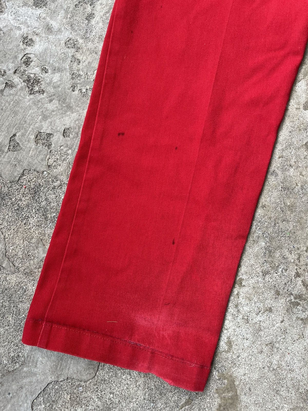 Dickies Rare Vintage Red Dickies Pants Size US 30 / EU 46 - 9 Thumbnail