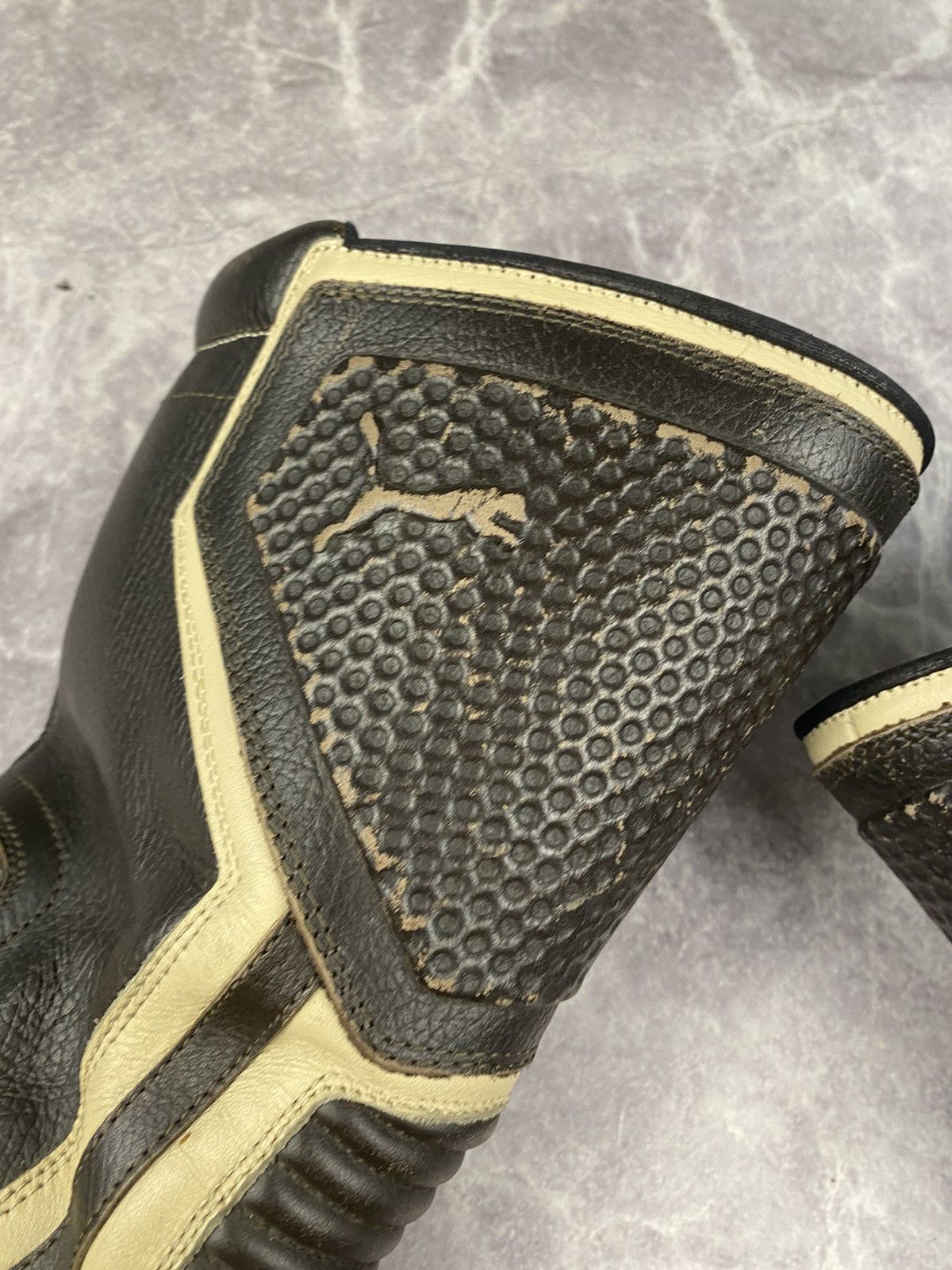 Puma Rare Puma Moto Boots Size: Uk 12 US 13 Eur 47 CM 30 1/2 Size US 13 / EU 46 - 4 Thumbnail