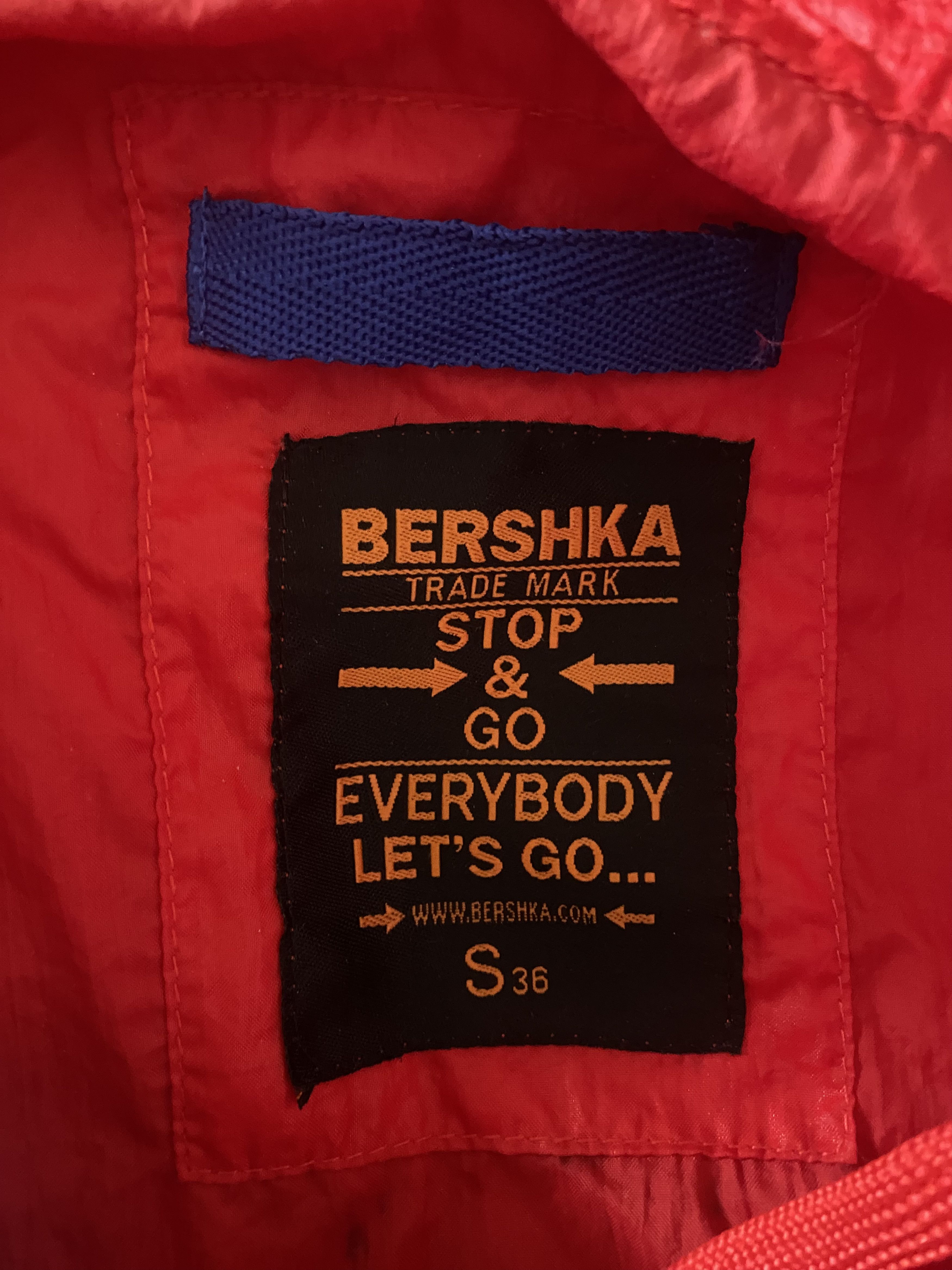 Bershka Men's hooded light Jacket - BERSHKA - S - UNIQUE Size US S / EU 44-46 / 1 - 5 Thumbnail