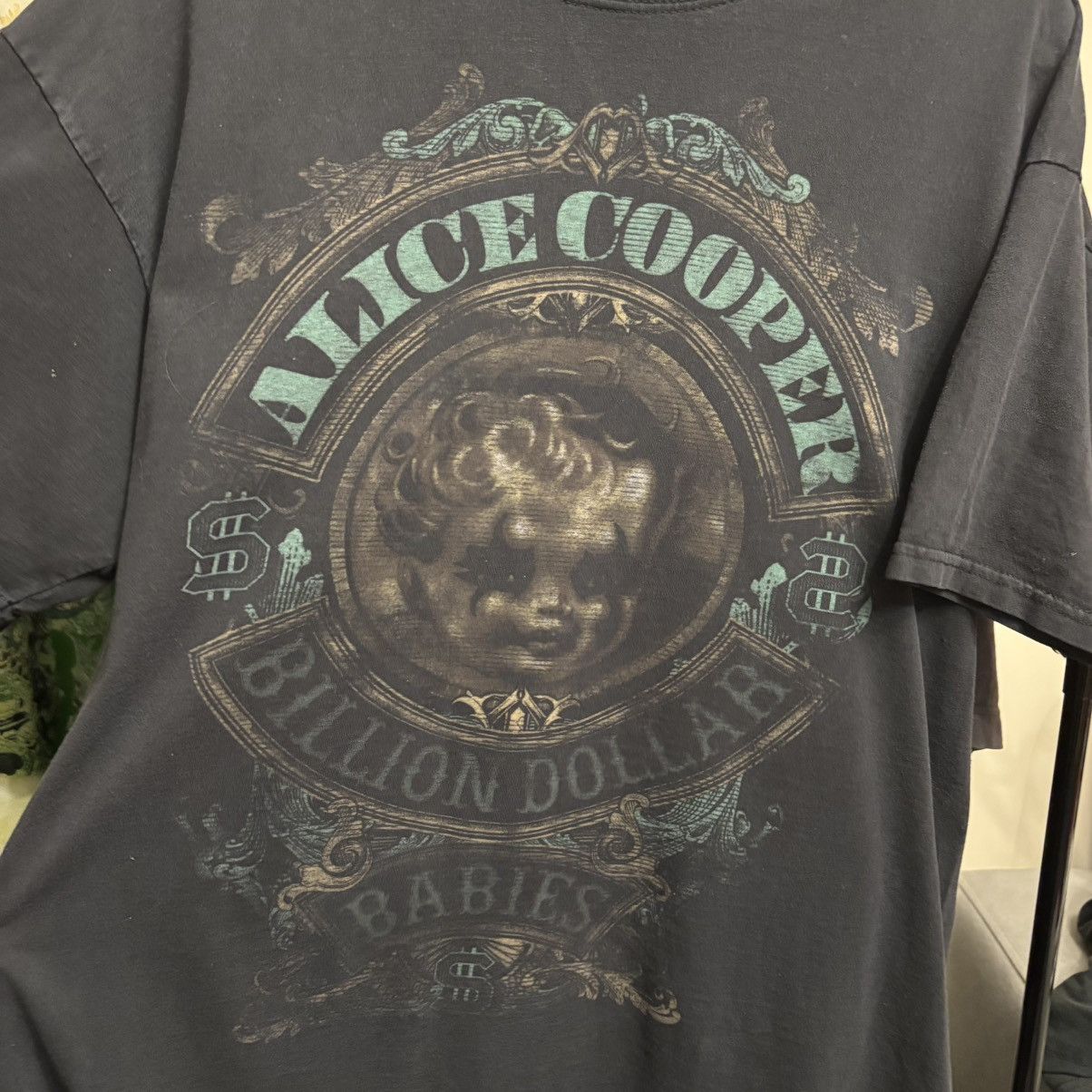 Hysteric Glamour Vintage Y2K Alice Cooper Billion Dollar Babies T-Shirt Size US XL / EU 56 / 4 - 4 Thumbnail