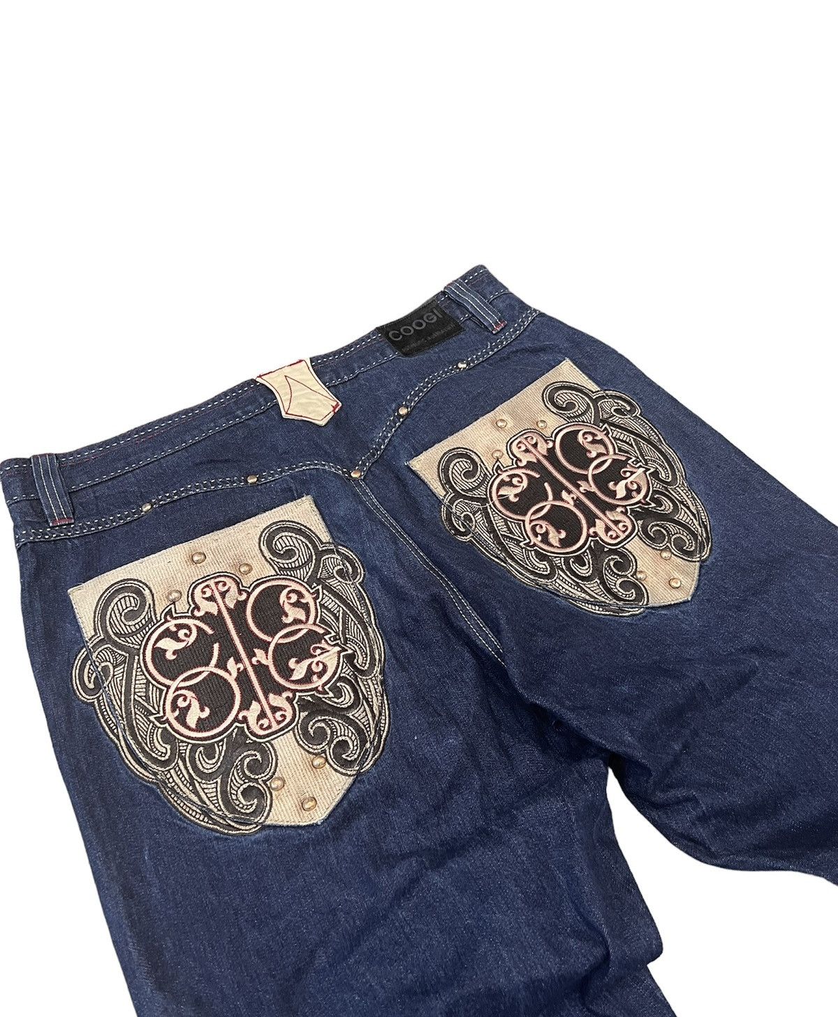 Coogi × Vintage Coogi Hip Hop Jeans 00s Size US 40 / EU 56 - 3 Thumbnail