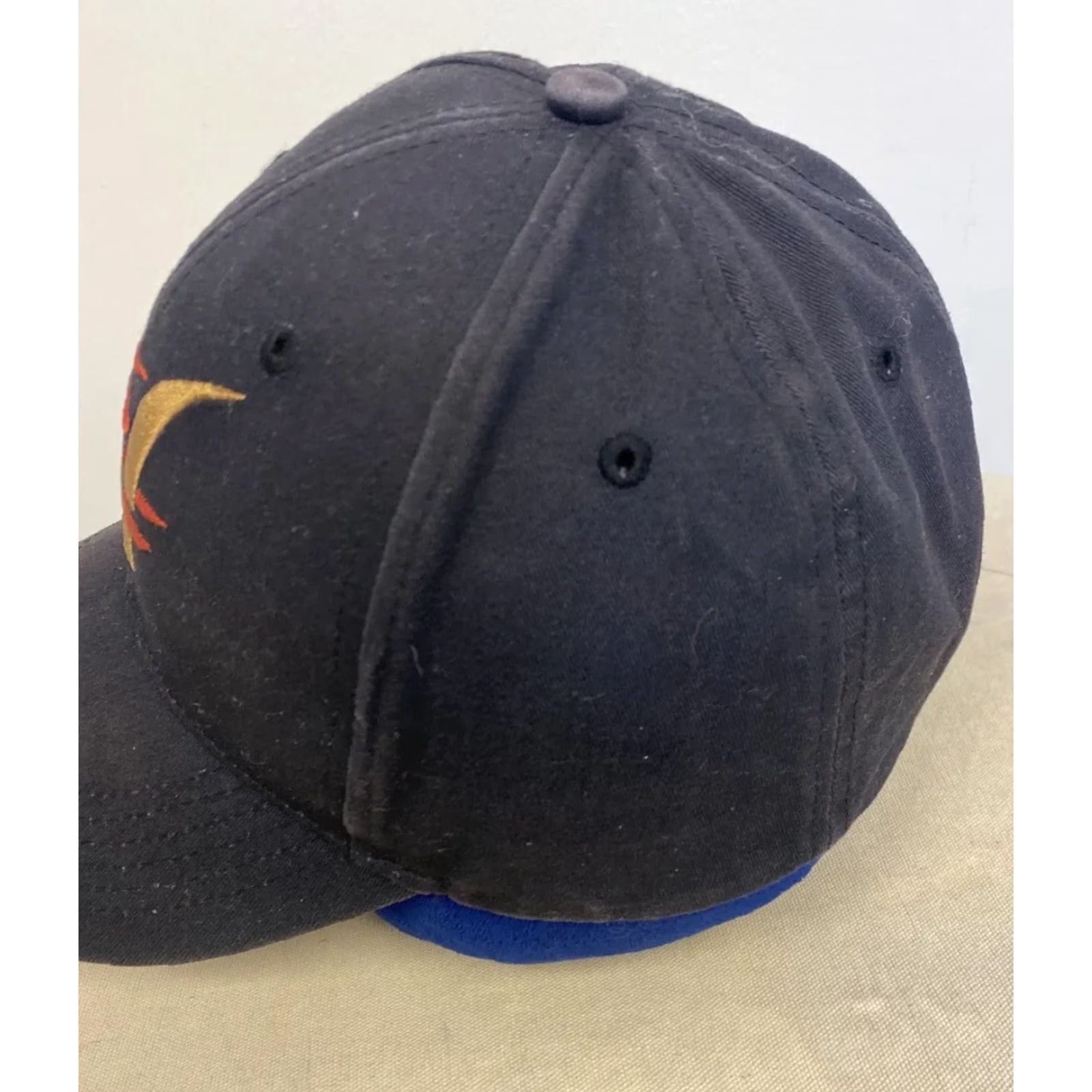 Vintage Black Hat Cap Mens Snapback Adjustable / 305 Stars Adjustable Casual Business Formal Party Wedding Travel Workwear Mens Size ONE SIZE - 3 Thumbnail