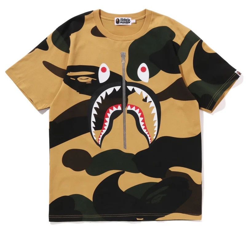 Bape Bape Shark Tee Size ONE SIZE - 1 Thumbnail