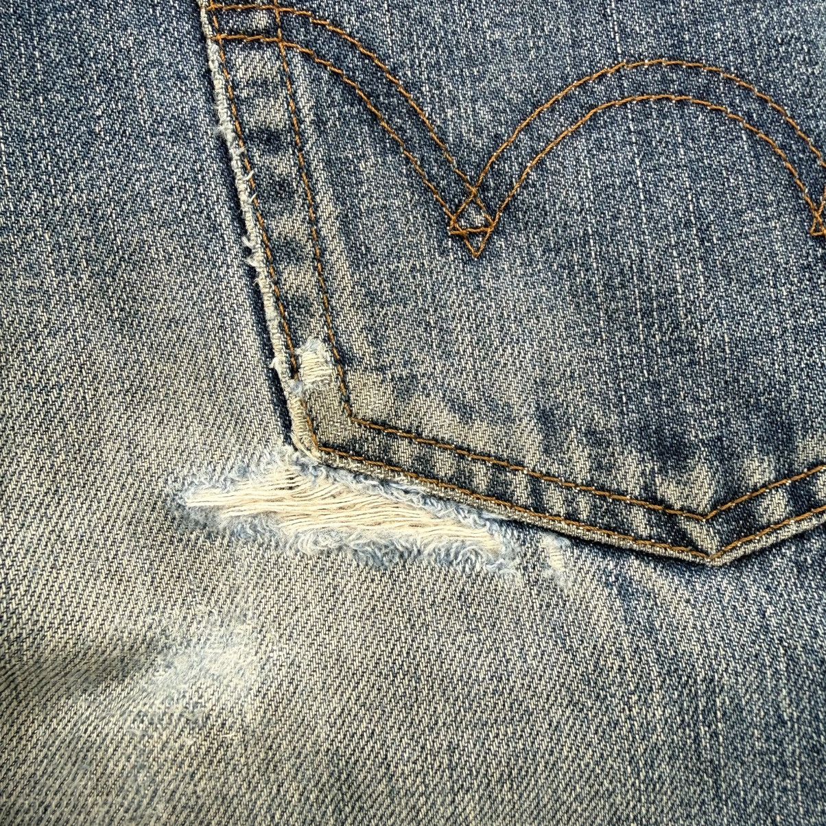 Edwin VINTAGE EDWIN 503Z DENIM DIRTY JEAN PANTS W31 Size US 31 - 14 Thumbnail