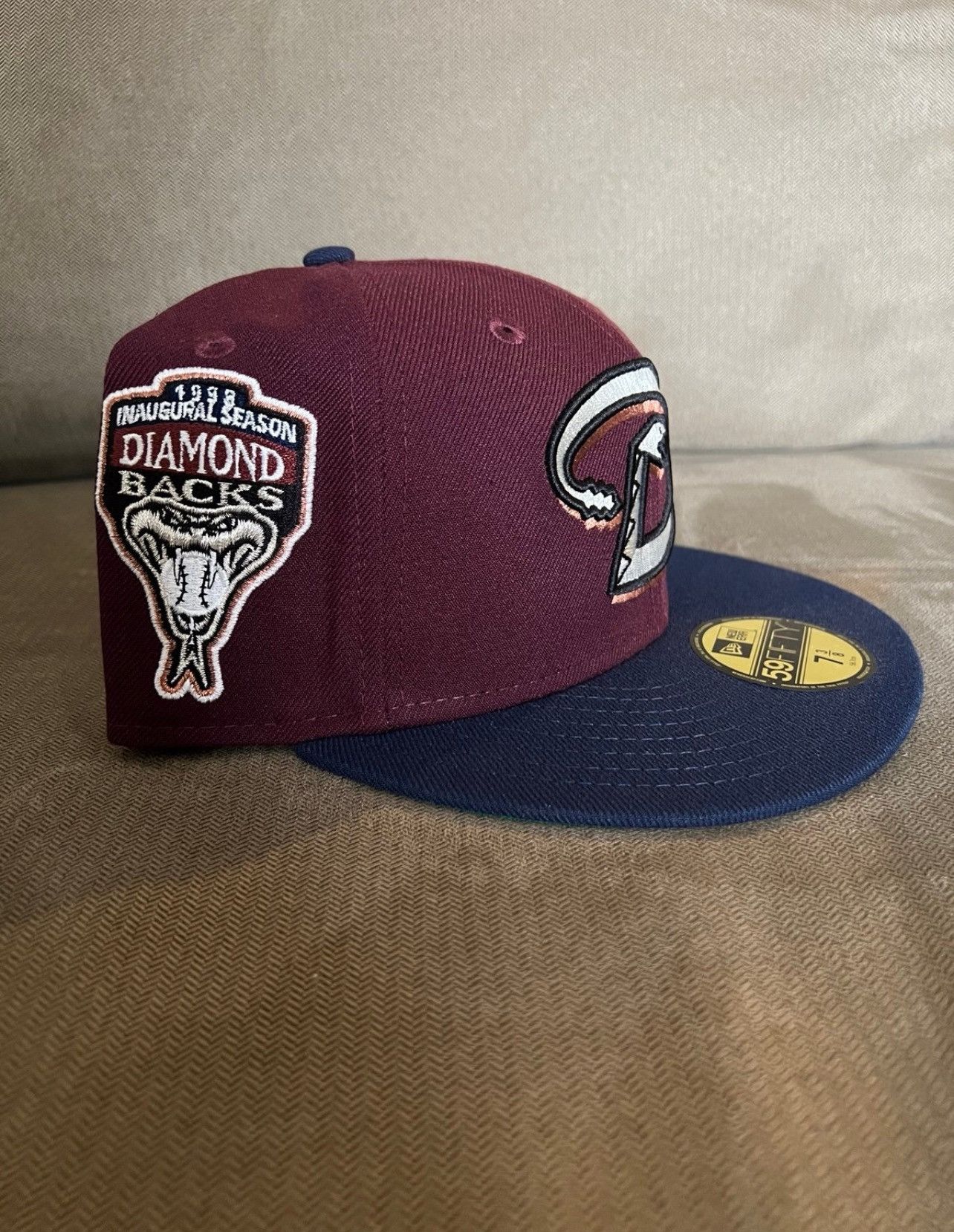 Hat Club × New Era Hat Club Arizona Diamondbacks Fitted 7 3/8 Size ONE SIZE - 2 Thumbnail