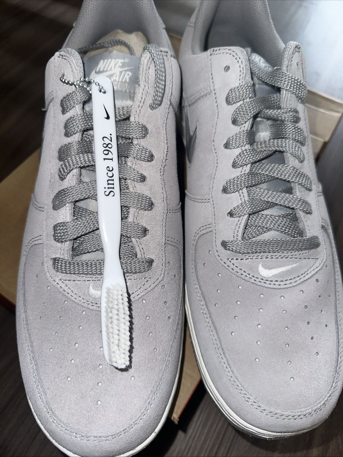 Nike Nike Air Force 1 Low Smoke Grey DV0785-003 Men’s Size 13 Size US 13 / EU 46 - 5 Thumbnail