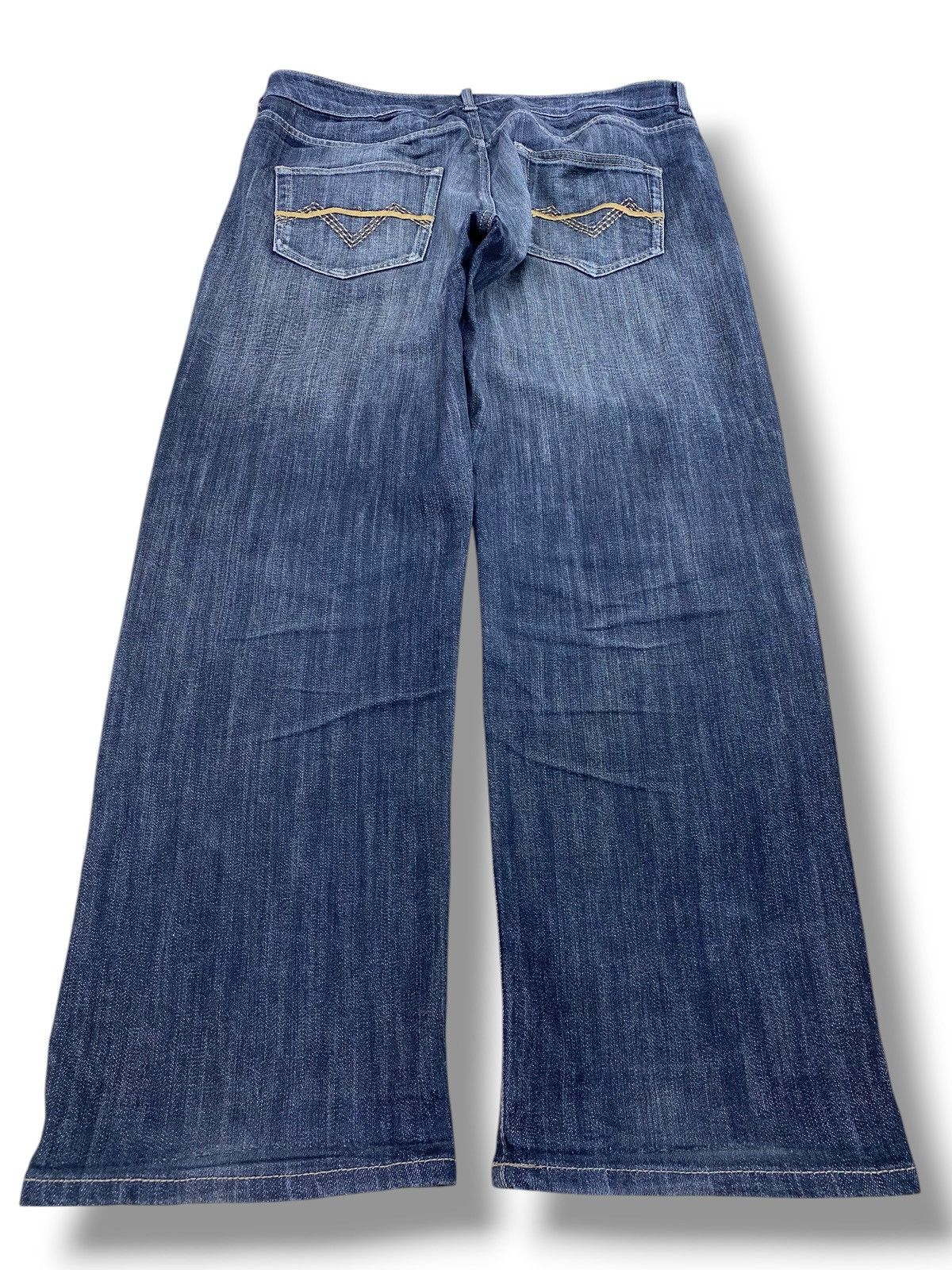 VILLAND Villand Faded Wash Style Loose Jeans Size US 35 - 3 Thumbnail