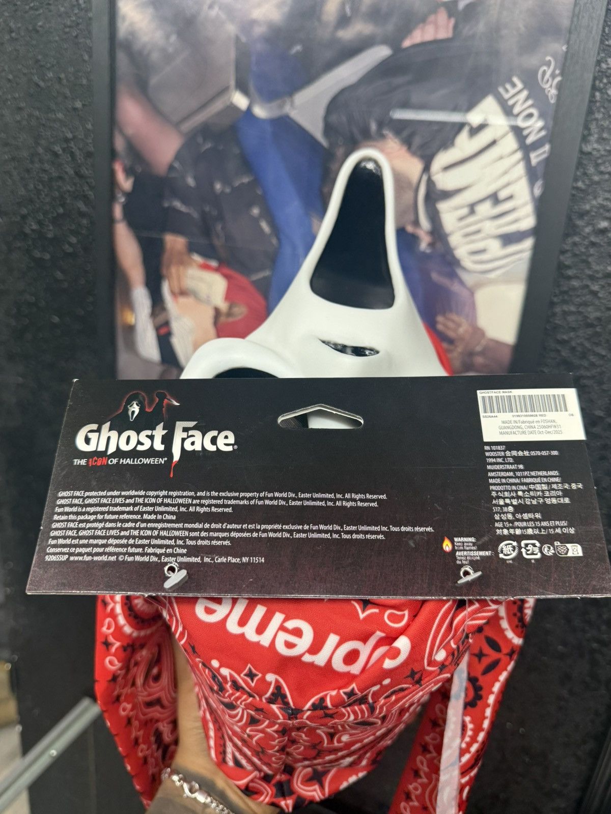 Supreme Supreme ghostface mask Size ONE SIZE - 6 Thumbnail