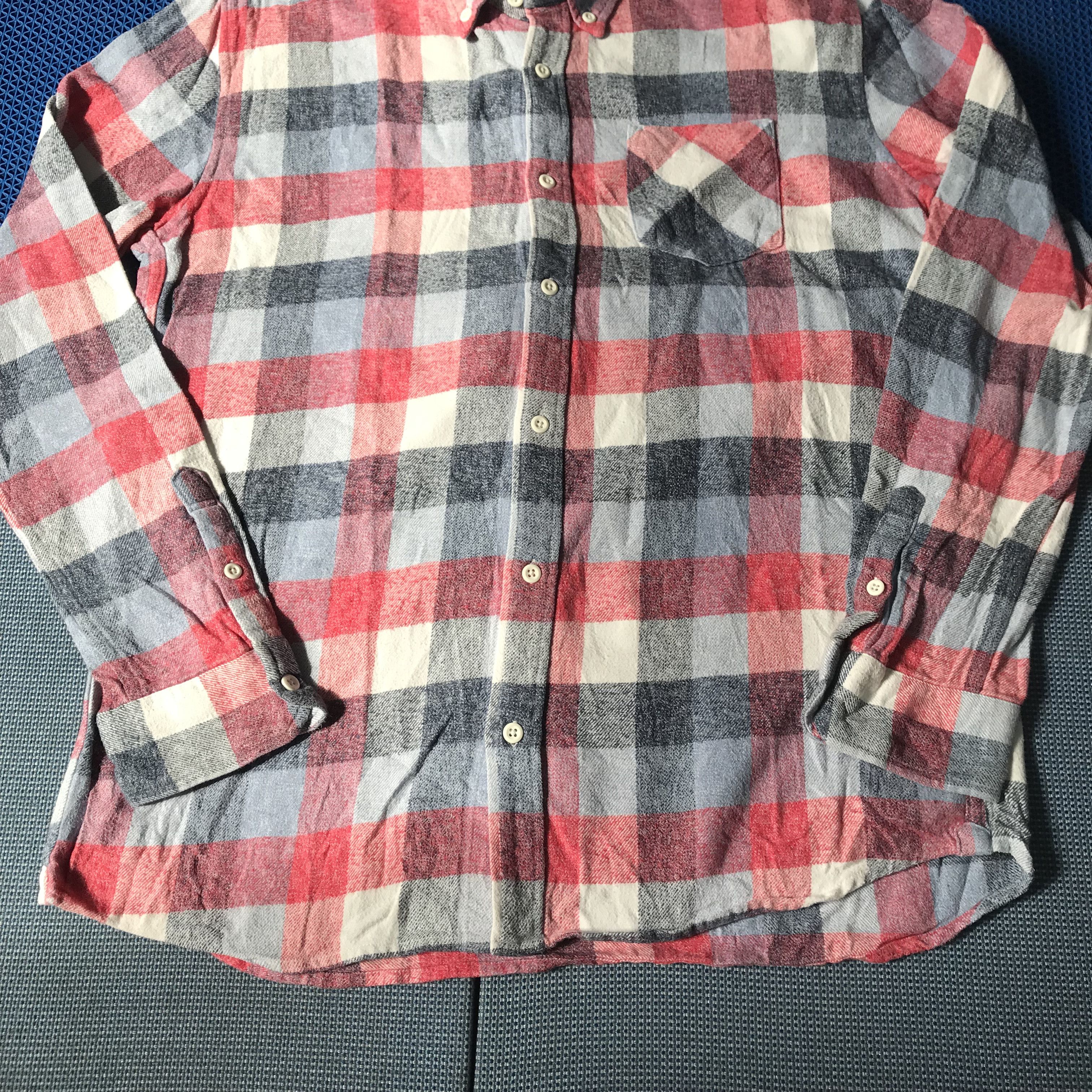 Japanese Brand Beams Heart Flannel Long Sleeves Shirt Size M Tartan Size US L / EU 52-54 / 3 - 9 Thumbnail
