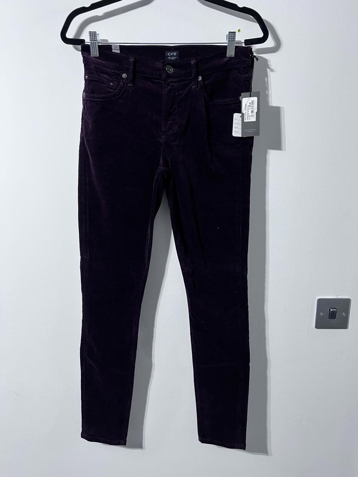 Citizens Of Humanity Citizens of Humanity Skinny Jeans Plum Size 8, 27inch BNWT Size 27" / US 4 / IT 40 - 1 Thumbnail