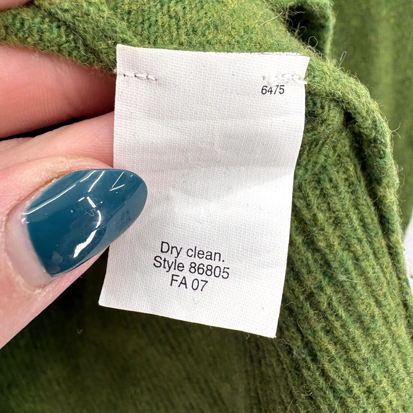 J.Crew J.CREW Sweater Womens XS Green Wool Cashmere Hooded V Neck Knit Pullover Cozy Shirt Women XS Green Wool Cashmere Hooded V-Neck Knit Pullover Cozy Size XS / US 0-2 / IT 36-38 - 6 Thumbnail