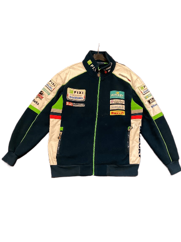 Vintage Vintage Suzuki Big Y2K Logo Fleece Light Jacket Size US S / EU 44-46 / 1 - 1 Thumbnail
