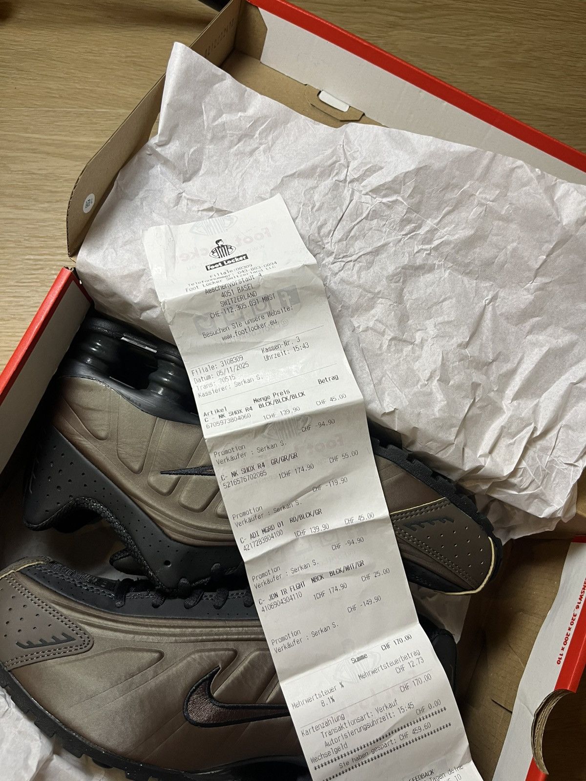Nike nike shox r4 brown and black Size US 9 / IT 39 - 7 Thumbnail
