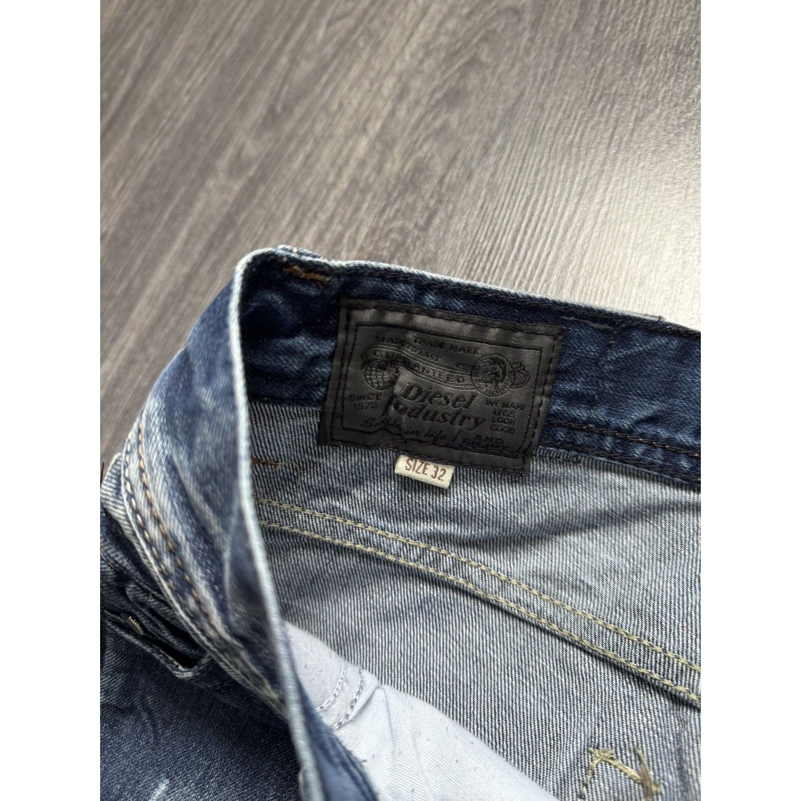 Diesel Y2K Diesel Vintage Washed Distressed denim pants Size US 32 / EU 48 - 5 Thumbnail